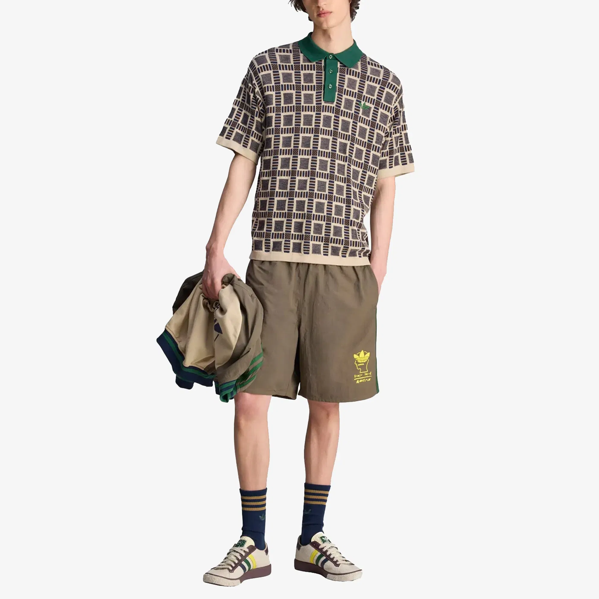 ADIDAS ORIGINALS BRAIN DEAD T-Shirt { DUST SAND