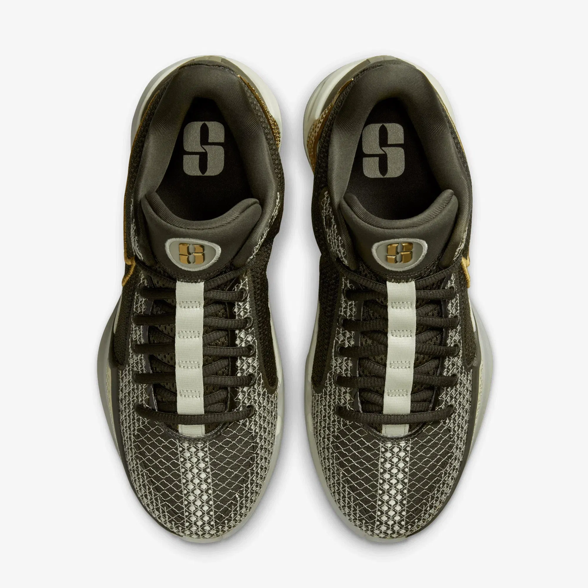 Nike SABRINA 1 "DEDICATION" EP { CARGO KHAKI/METALLIC GOLD-OLIVE AURA