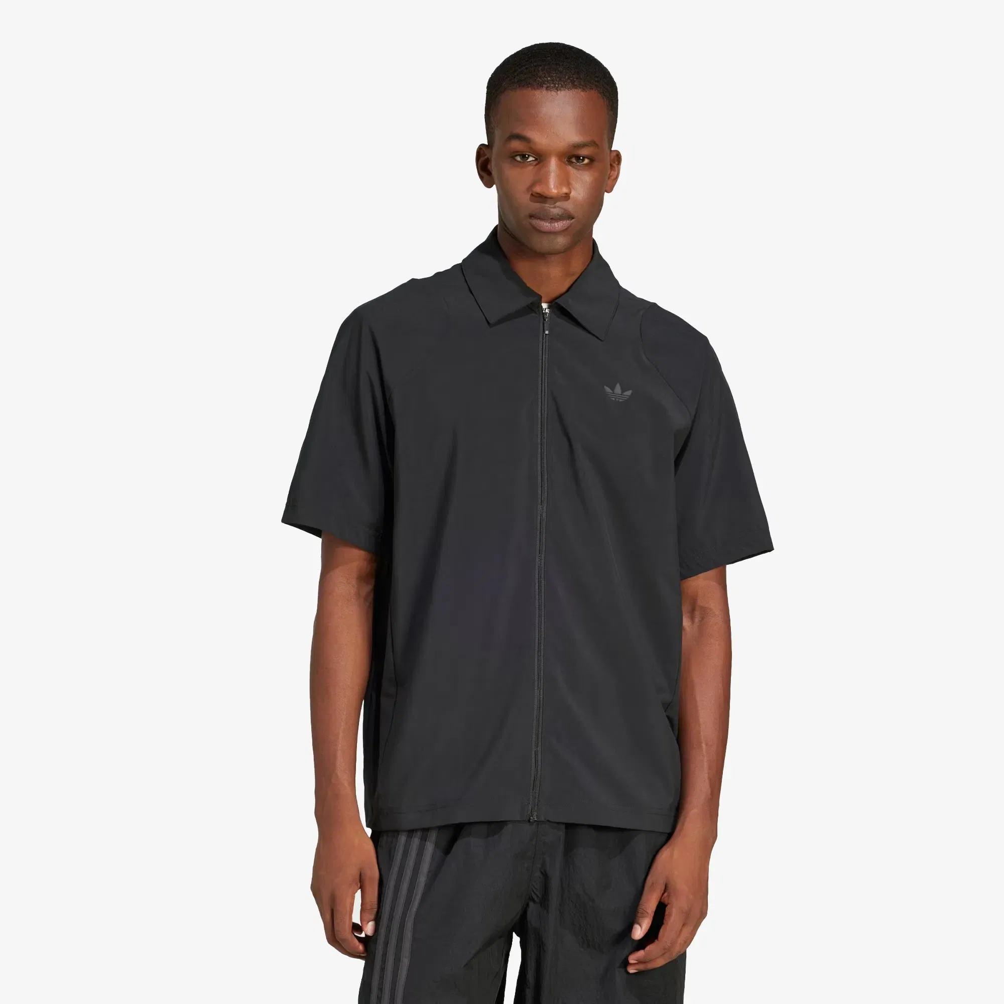 ADIDAS ORIGINALS FASHION CUTLINE SHIRT { BLACK