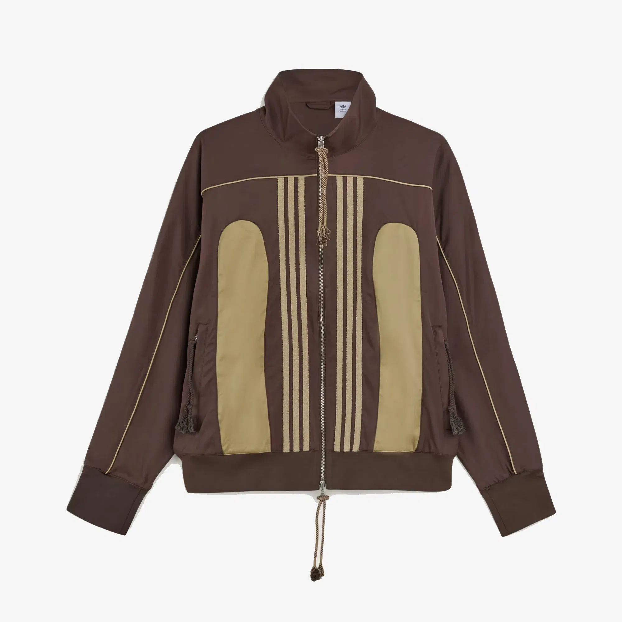 ADIDAS ORIGINALS SONG FOR THE MUTE SPRING WOVEN JACKET { BROWN