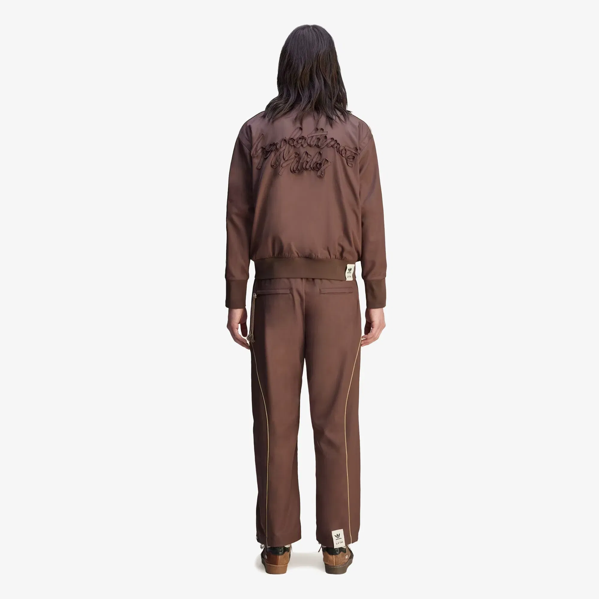 Adidas Originals SONG FOR THE MUTE SPRING WOVEN PANTS { BROWN
