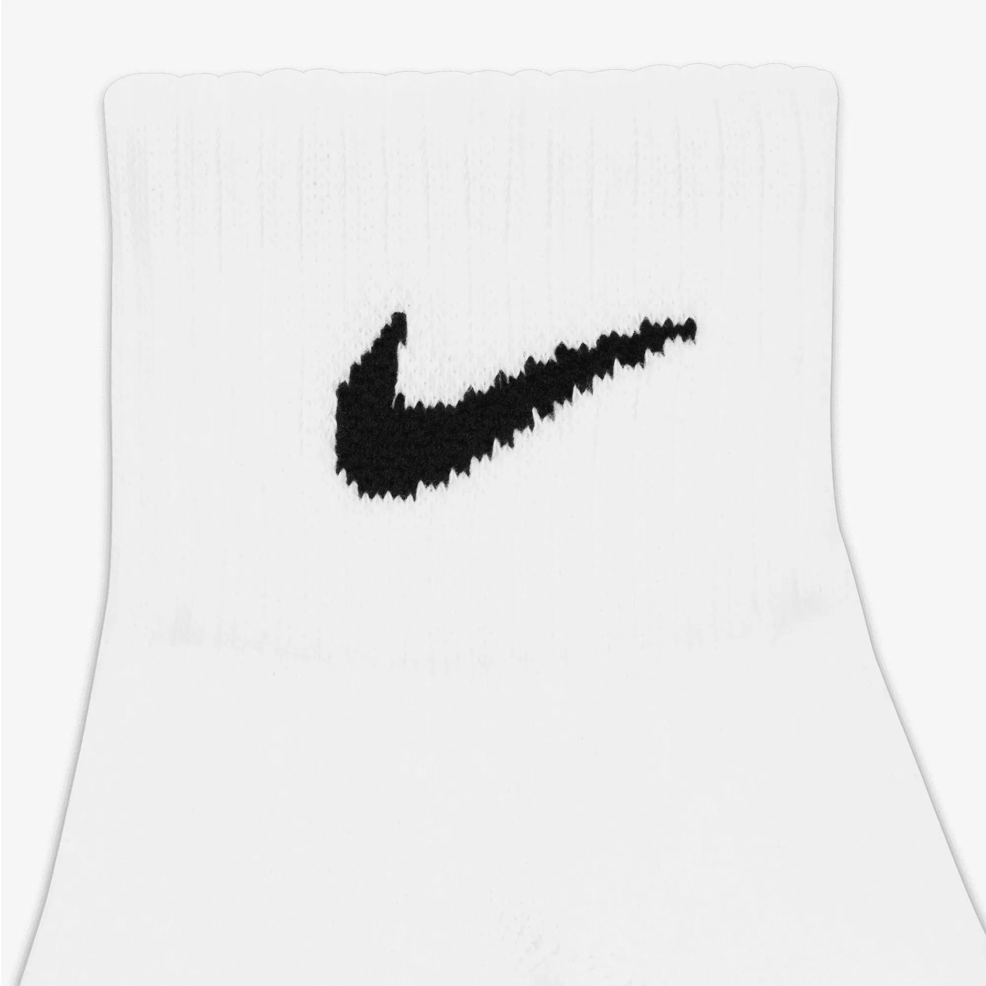 NIKE PERFORMANCE LIGHTWEIGHT TRAINING ANKLE SOCKS (3 PAIRS) { GREY/WHITE/BLACK