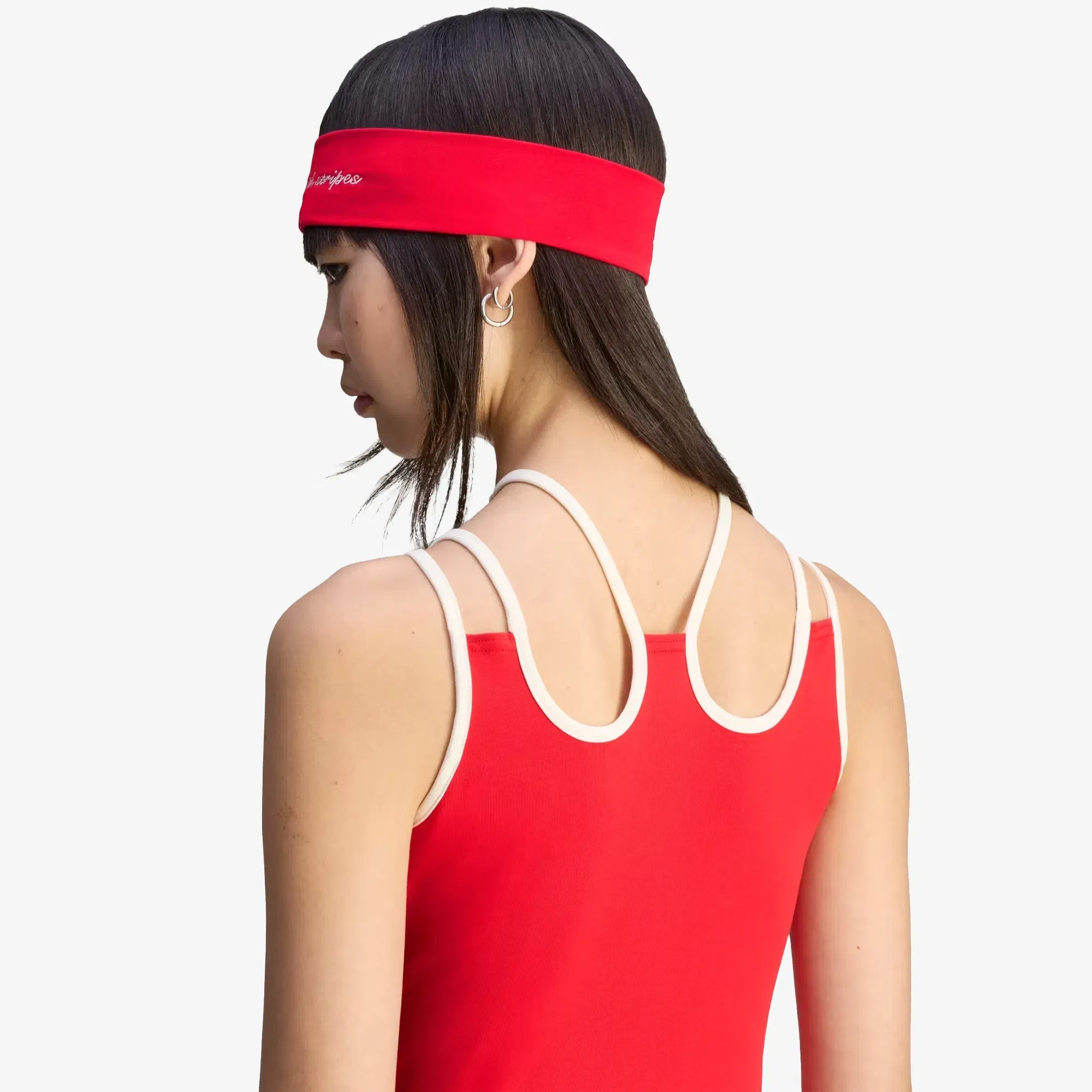 Adidas Originals AVAVAV STRAP TANK TOP { BETTER SCARLET