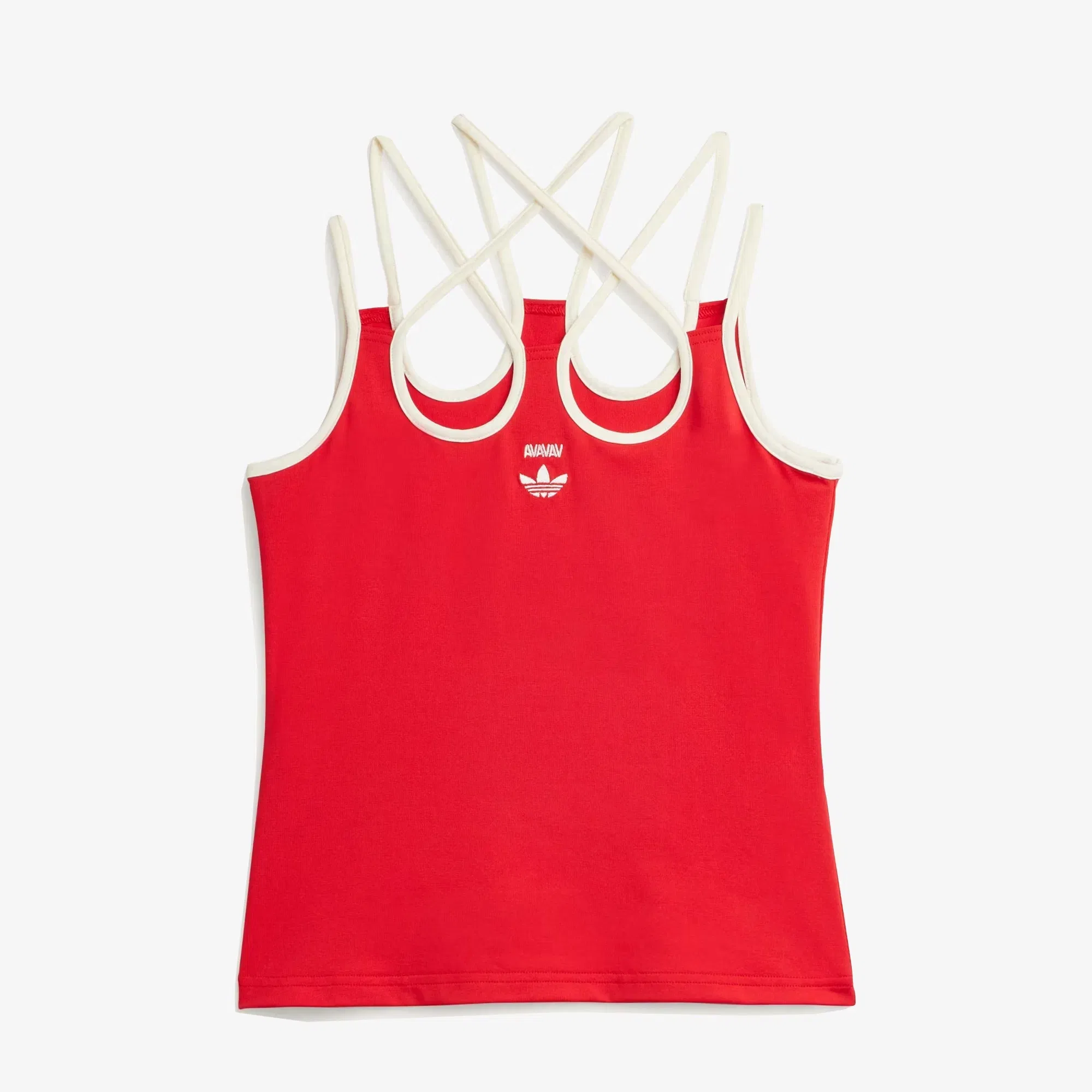 Adidas Originals AVAVAV STRAP TANK TOP { BETTER SCARLET
