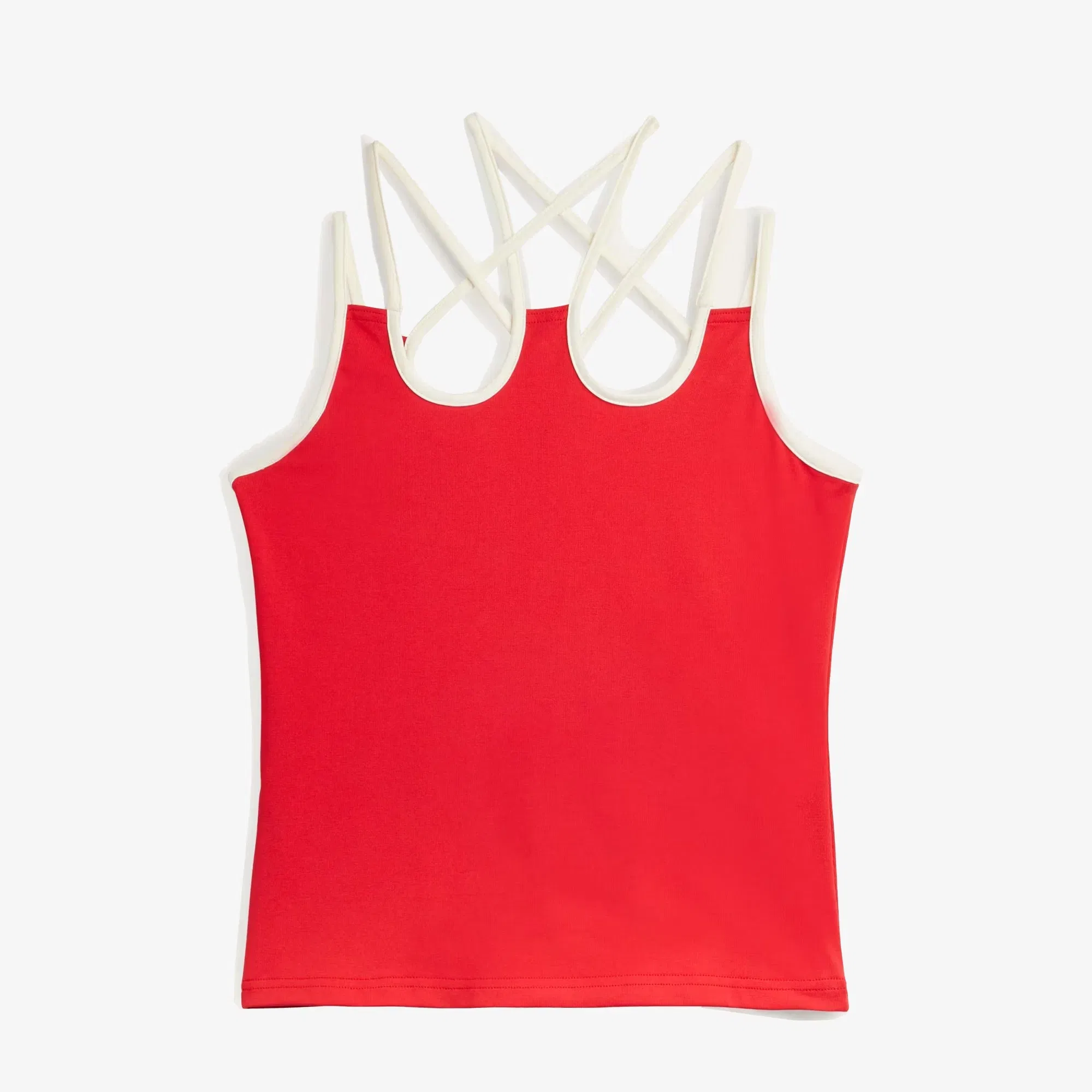 Adidas Originals AVAVAV STRAP TANK TOP { BETTER SCARLET