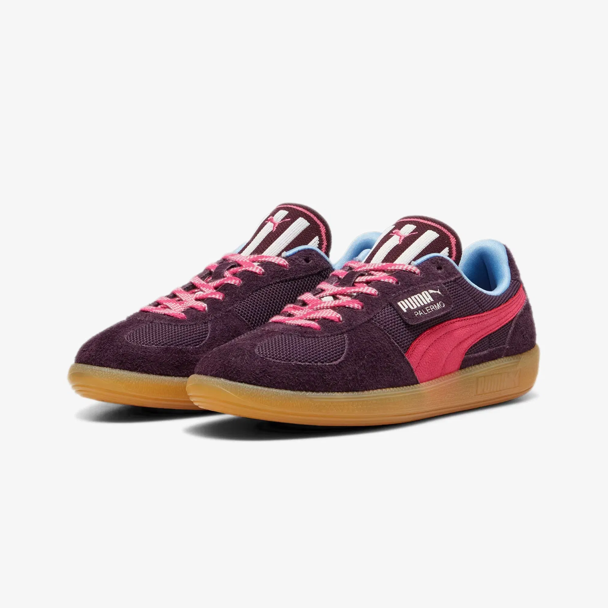 PUMA PALERMO SUPERTIFO { MIDNIGHT PLUM-PUMA PINK