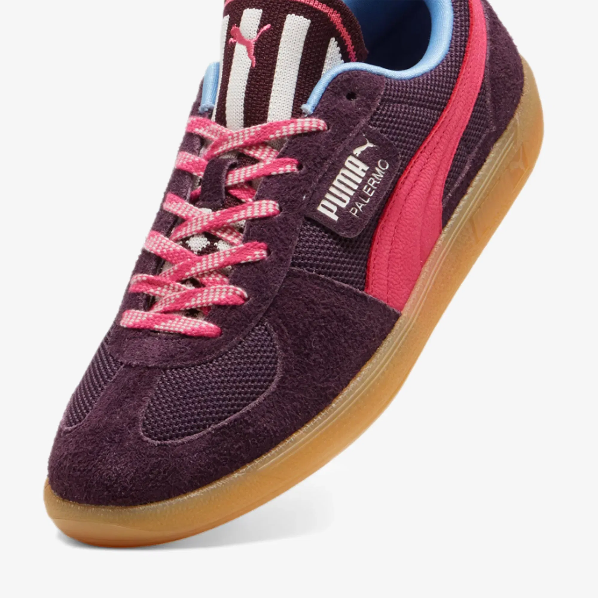 PUMA PALERMO SUPERTIFO { MIDNIGHT PLUM-PUMA PINK