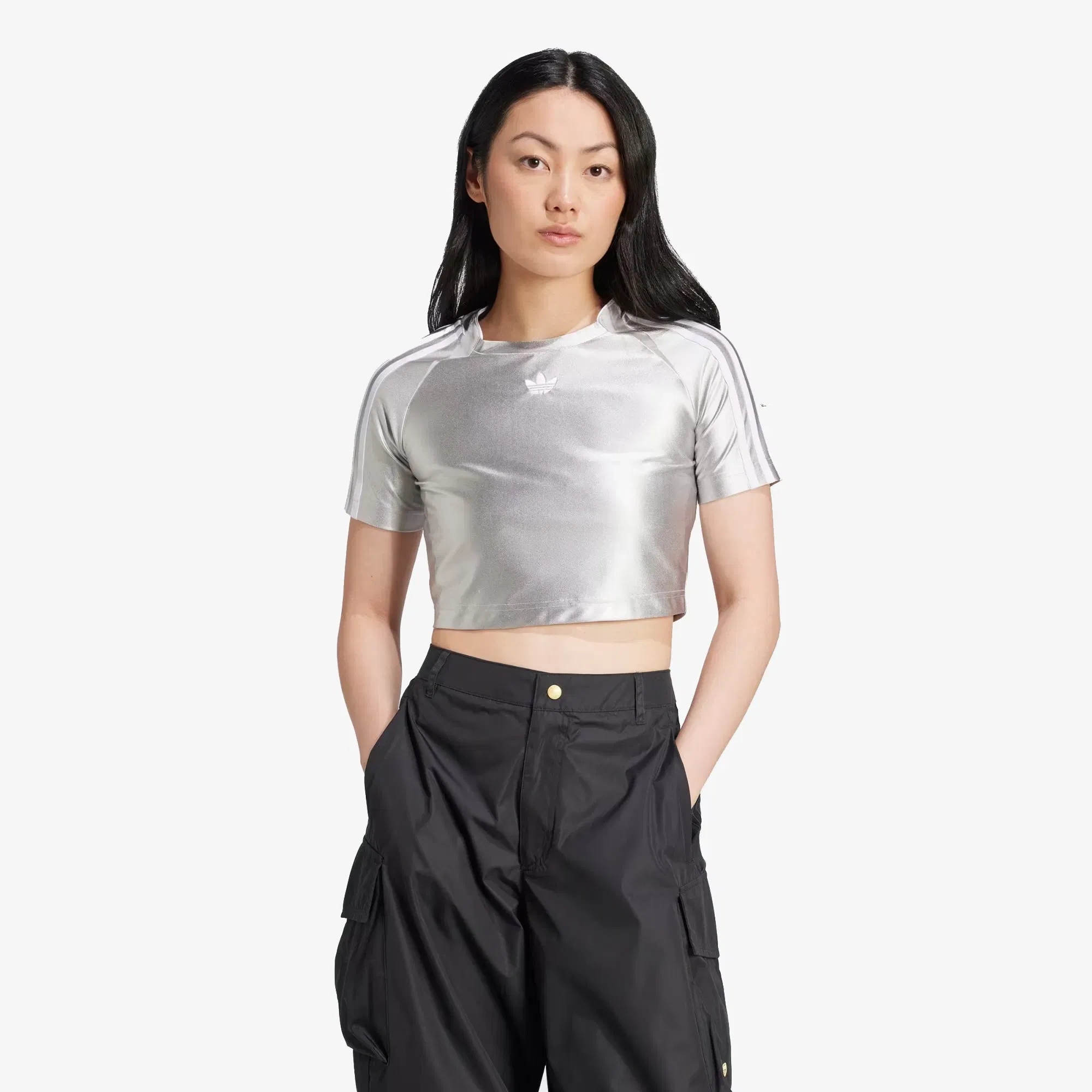 Adidas Originals ADICOLOR TEAMGEIST Baby T-Shirt { GREY TWO