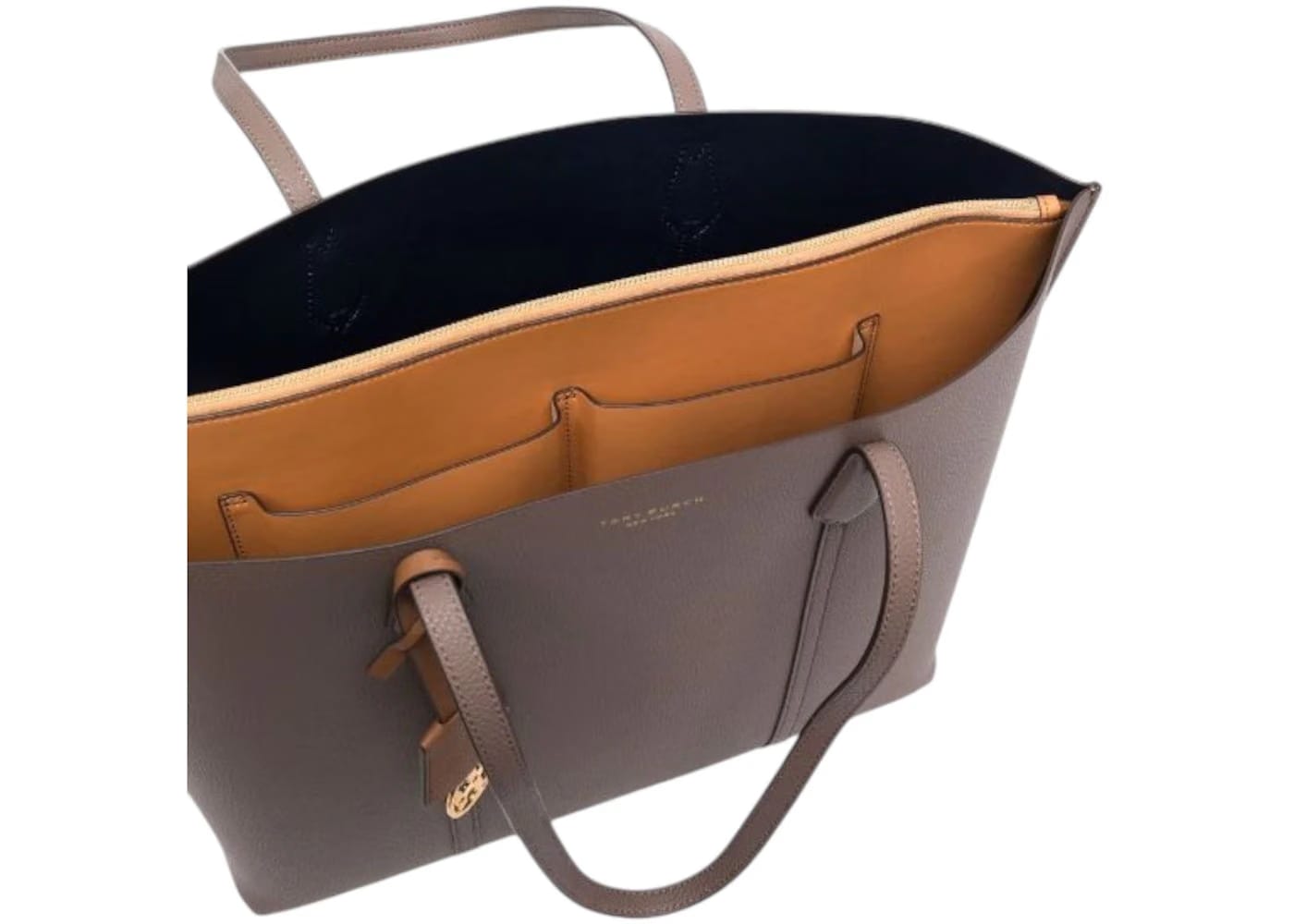 Tory Burch Perry Triple Tote Clam Shell