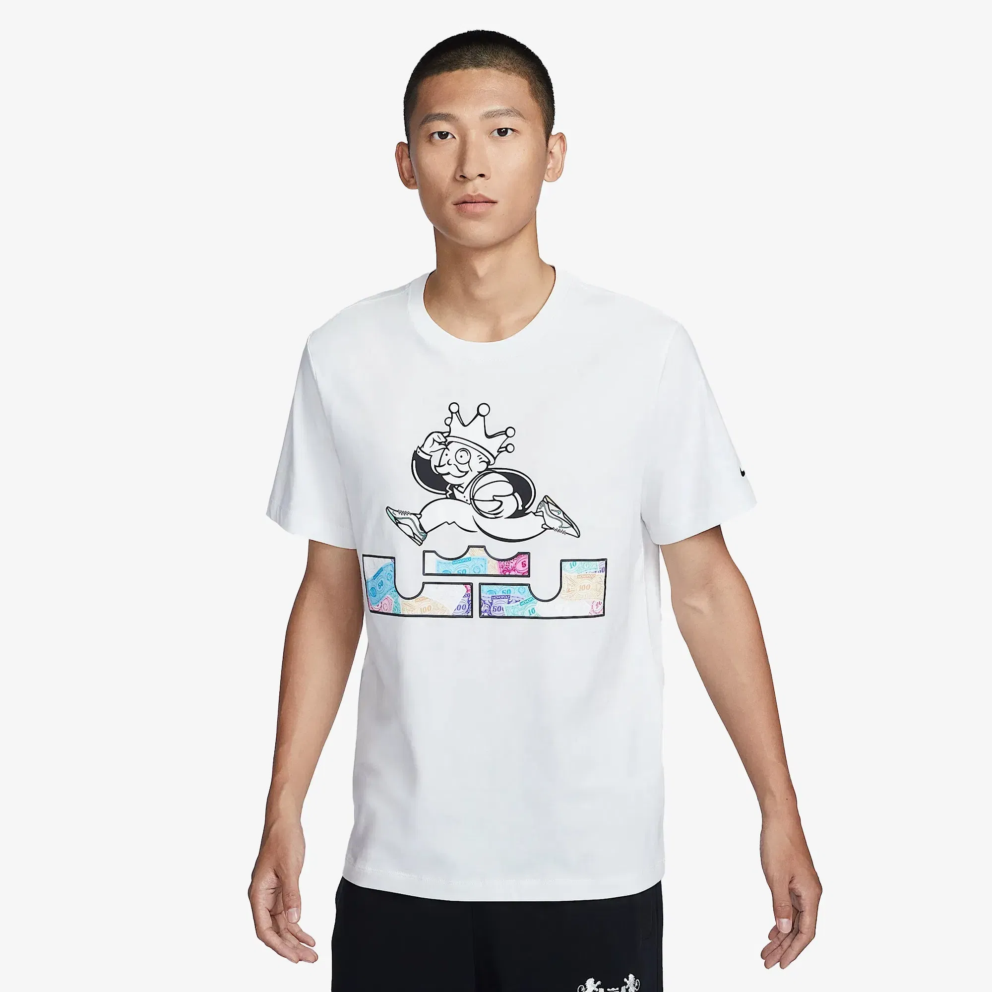 NIKE JAMES LEBRON { WHITE