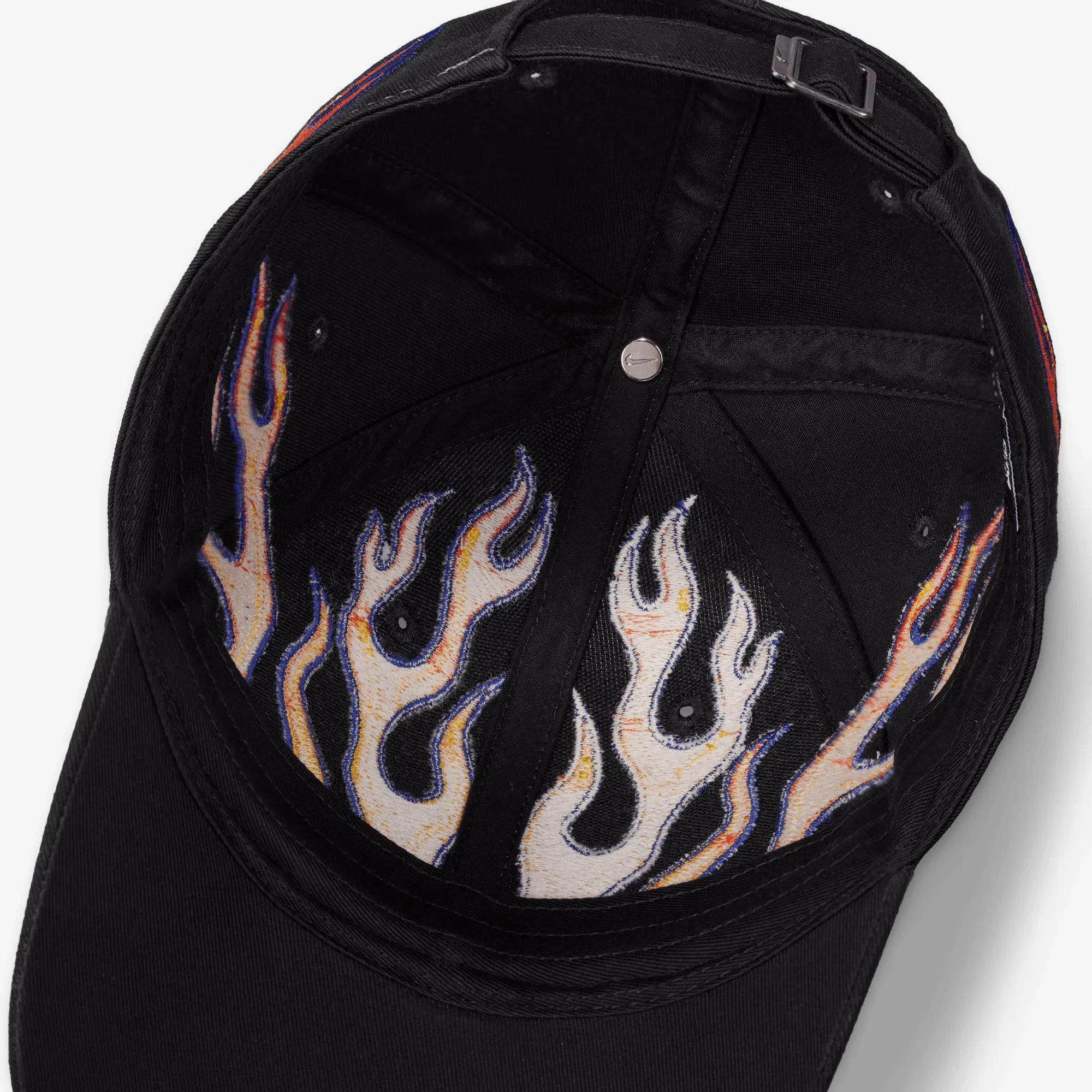 NIKE STRUCTURED OG FLAME CAP { BLACK