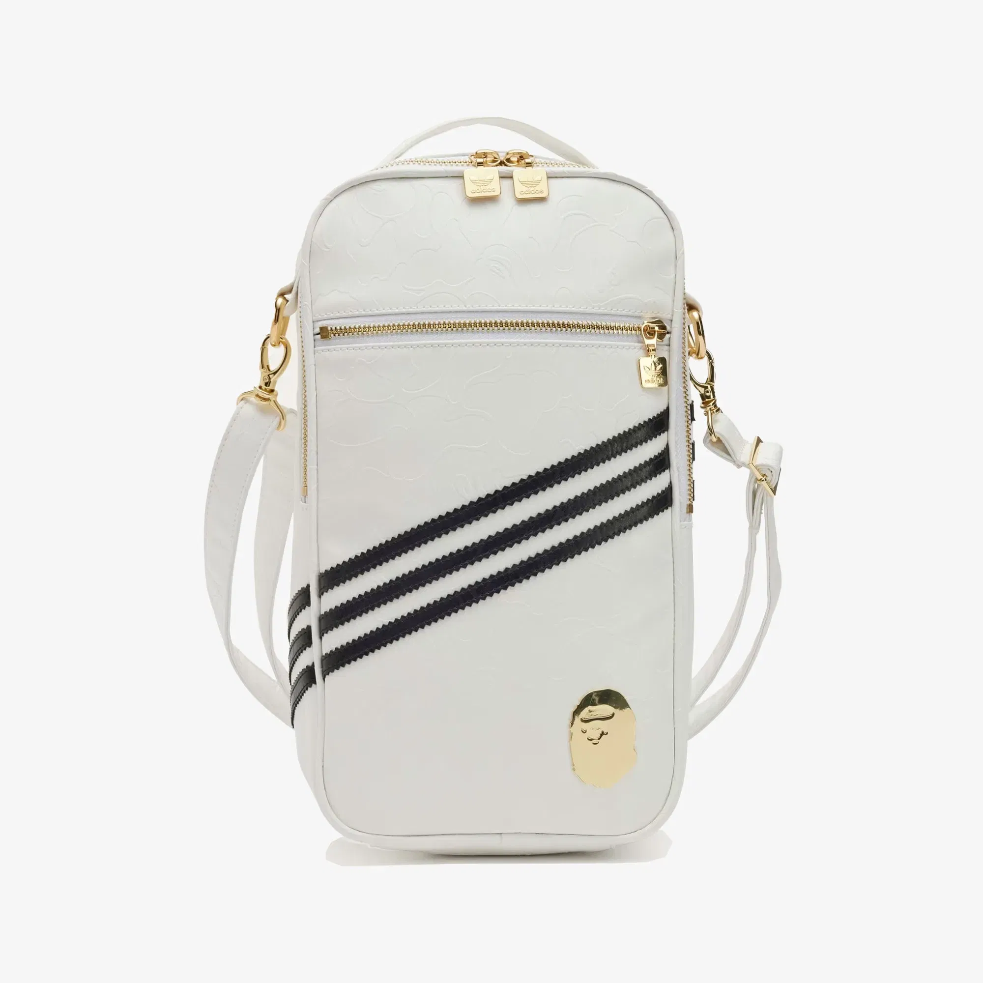 ADIDAS ORIGINALS BAPE BAG { WHITE