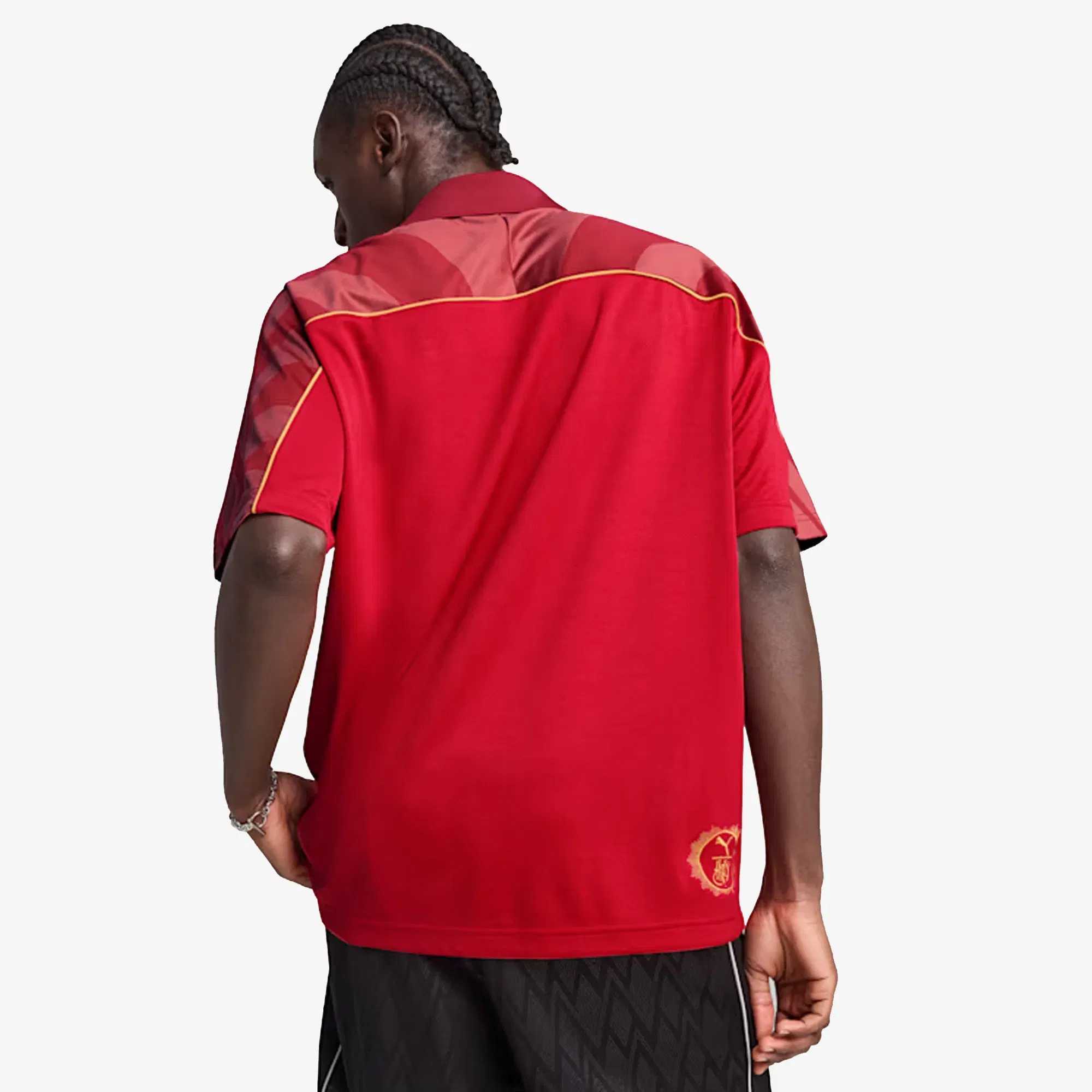 PUMA x HARRY POTTER FIT FOOTBALL JERSEY { DARK CRIMSON
