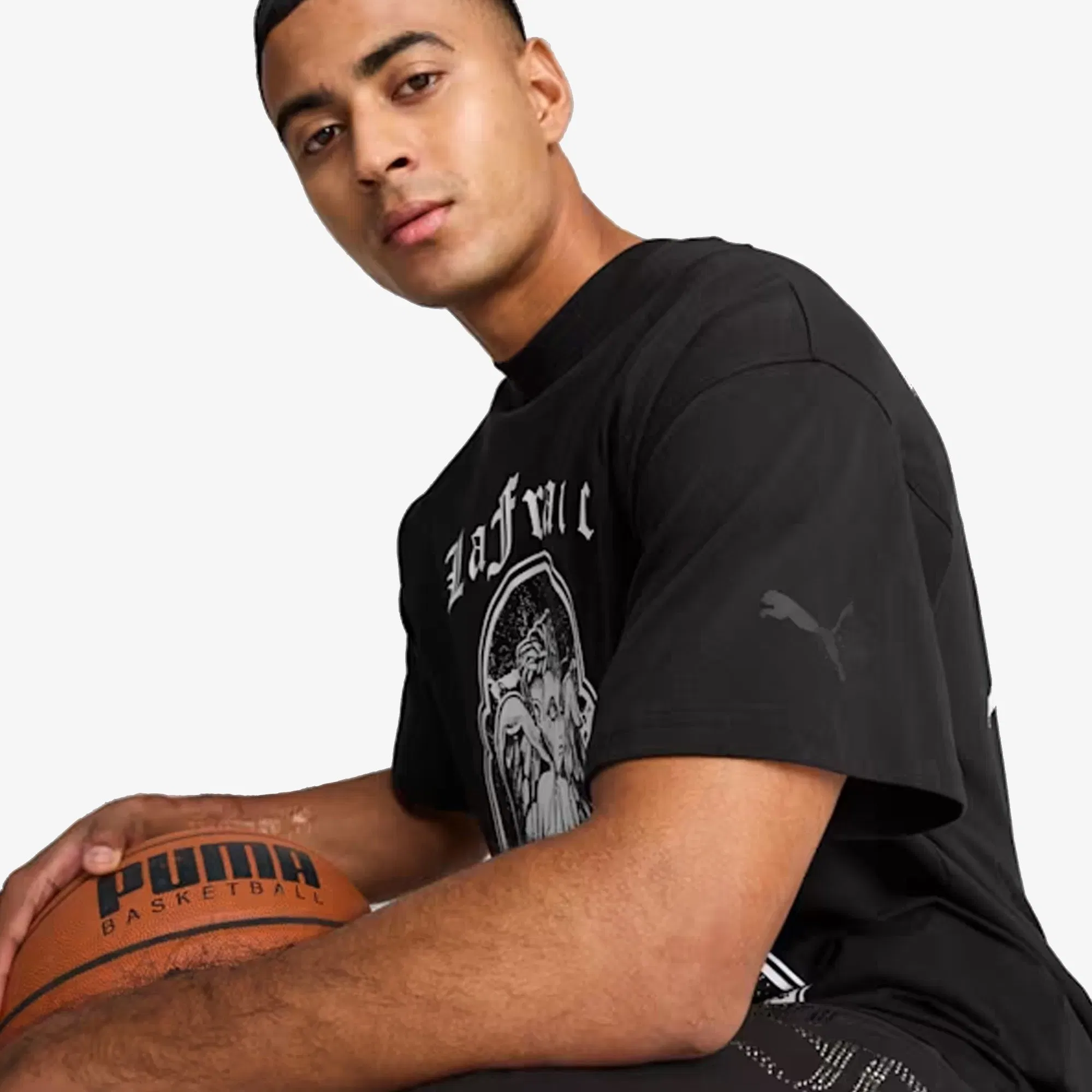 PUMA HOOPS x LAFRANCE WRITTEN IN CHROME { BLACK