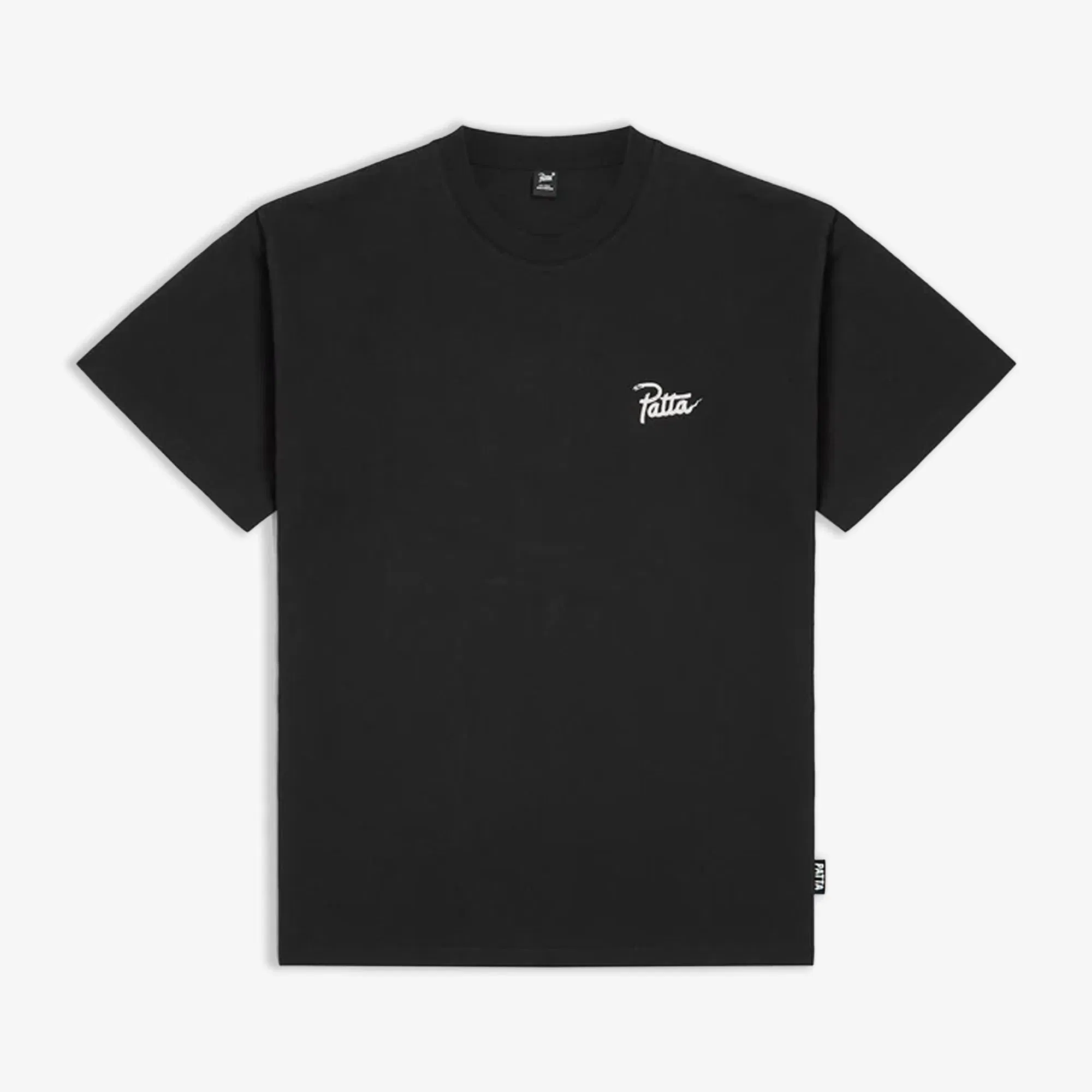 PATTA PATTA SNAKE HEART T-SHIRT { BLACK