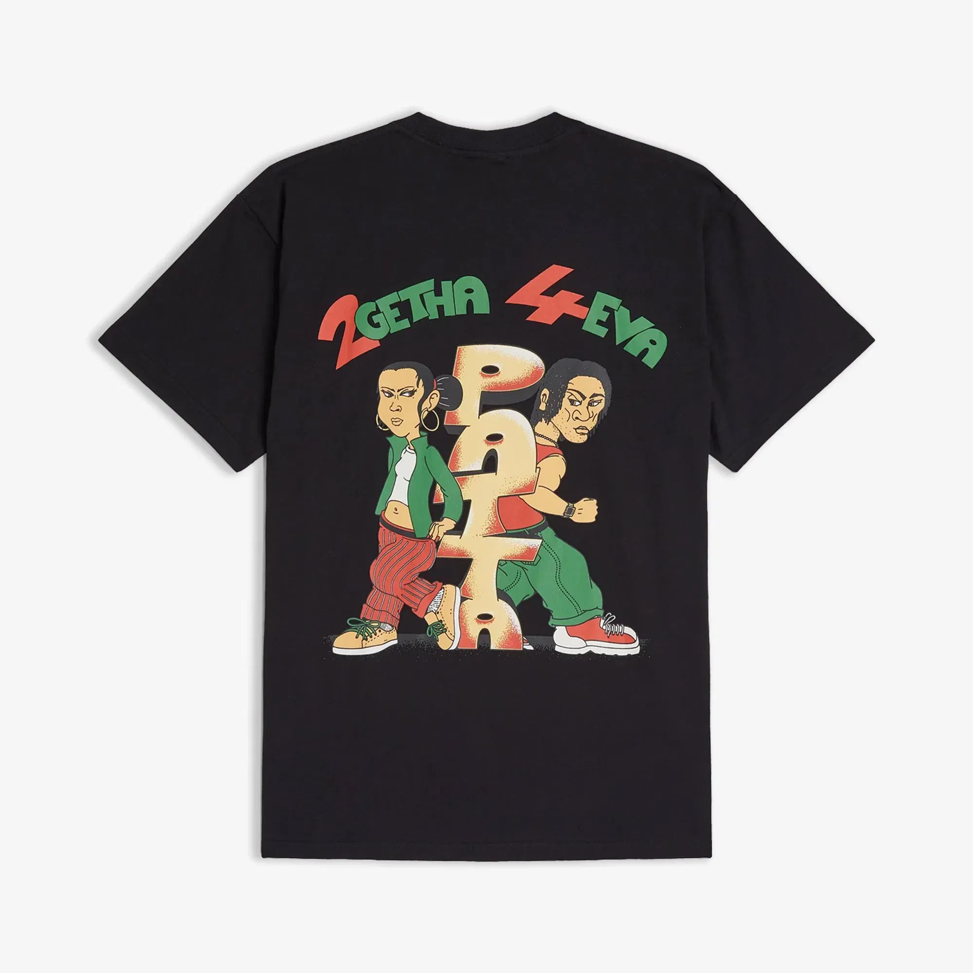 PATTA 2GETHA4EVA T-SHIRT { BLACK