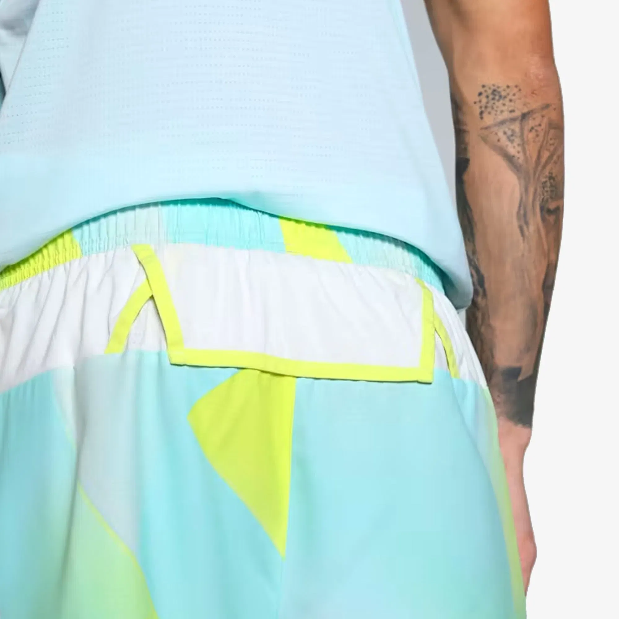 PUMA X ALL-PRO ALL-OVER PRINT SHORTS { NITRO BLUE