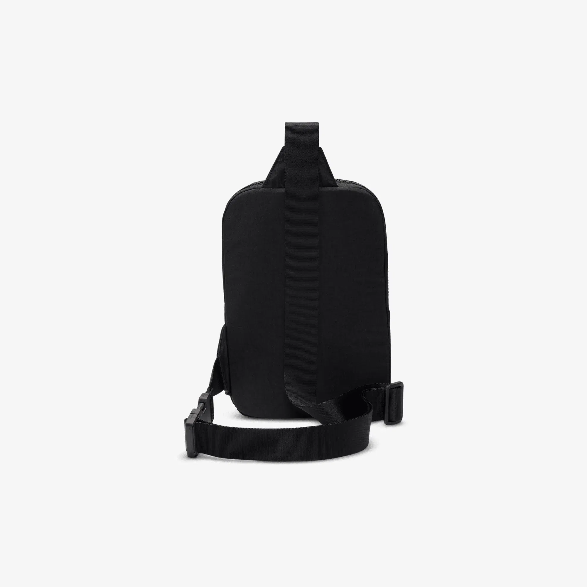 NIKE AURA CROSSBODY BAG (5L) { BLACK/BLACK/MATTE SILVER