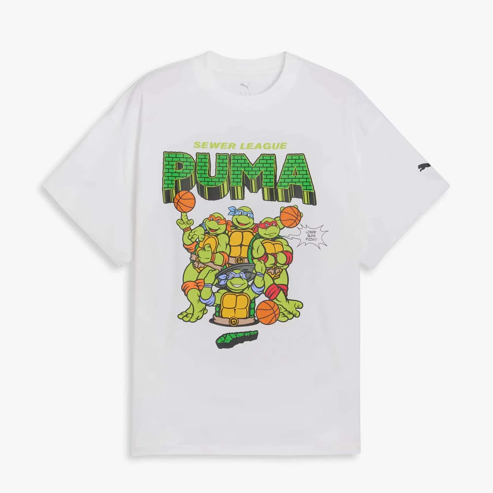 PUMA x TMNT T-Shirt { WHITE