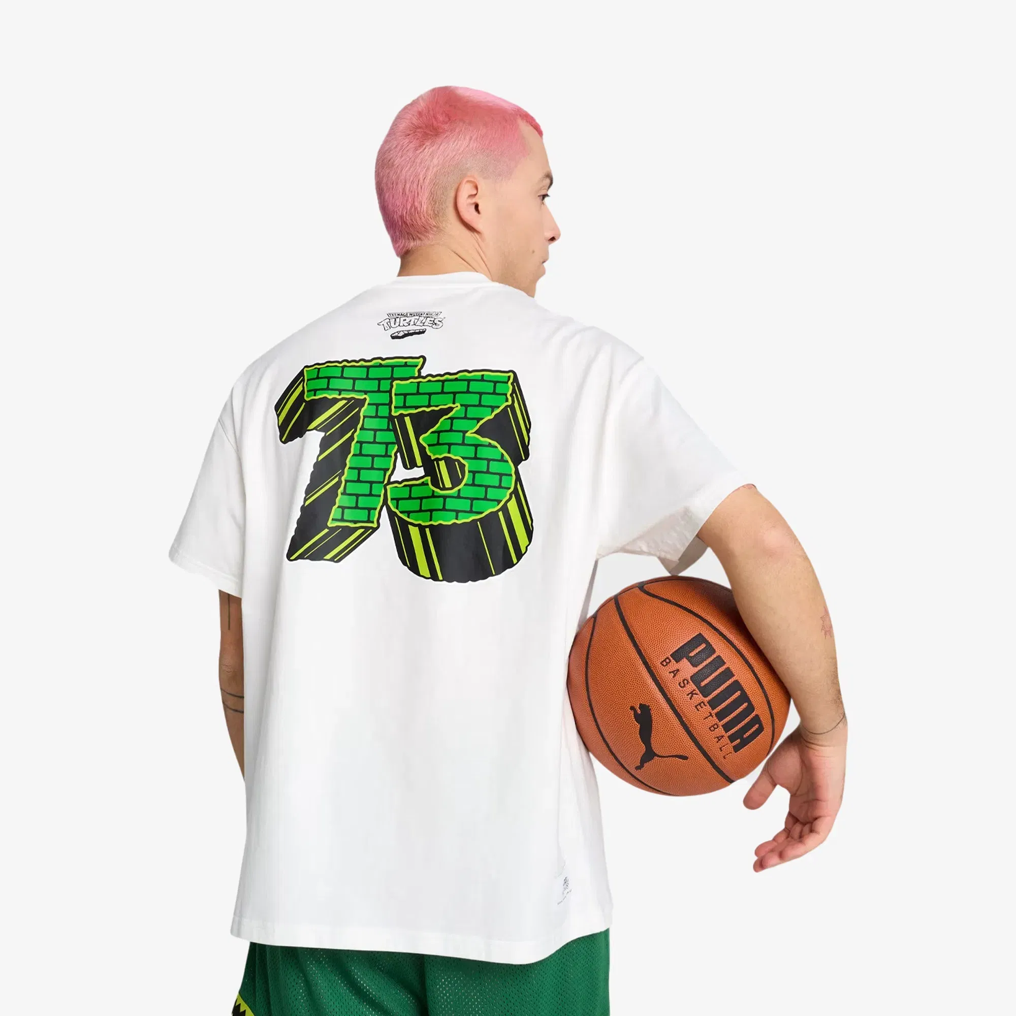 PUMA x TMNT T-Shirt { WHITE