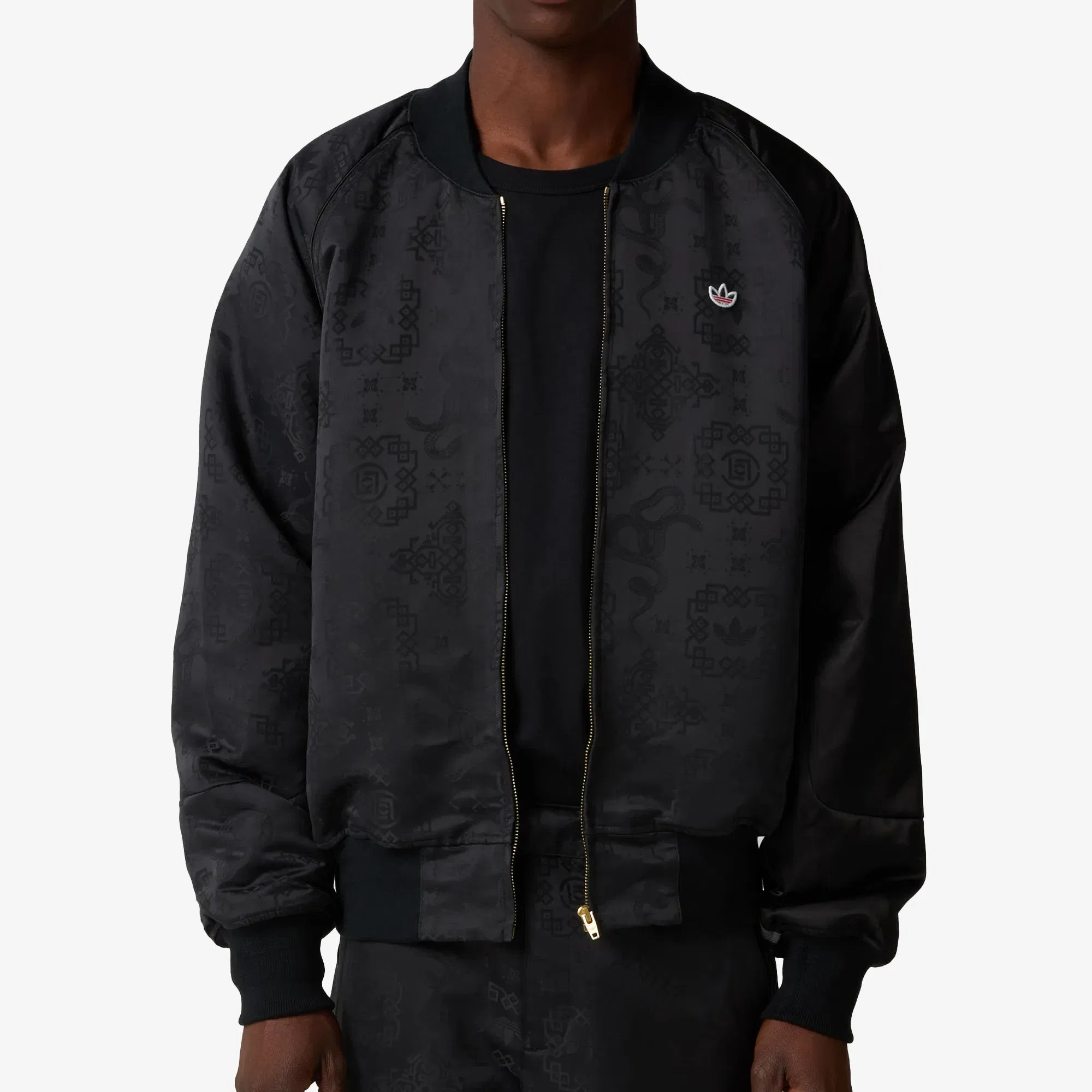 ADIDAS ORIGINALS CLOT SPORTS JACKET BY EDISON CHEN { BLACK/BLACK