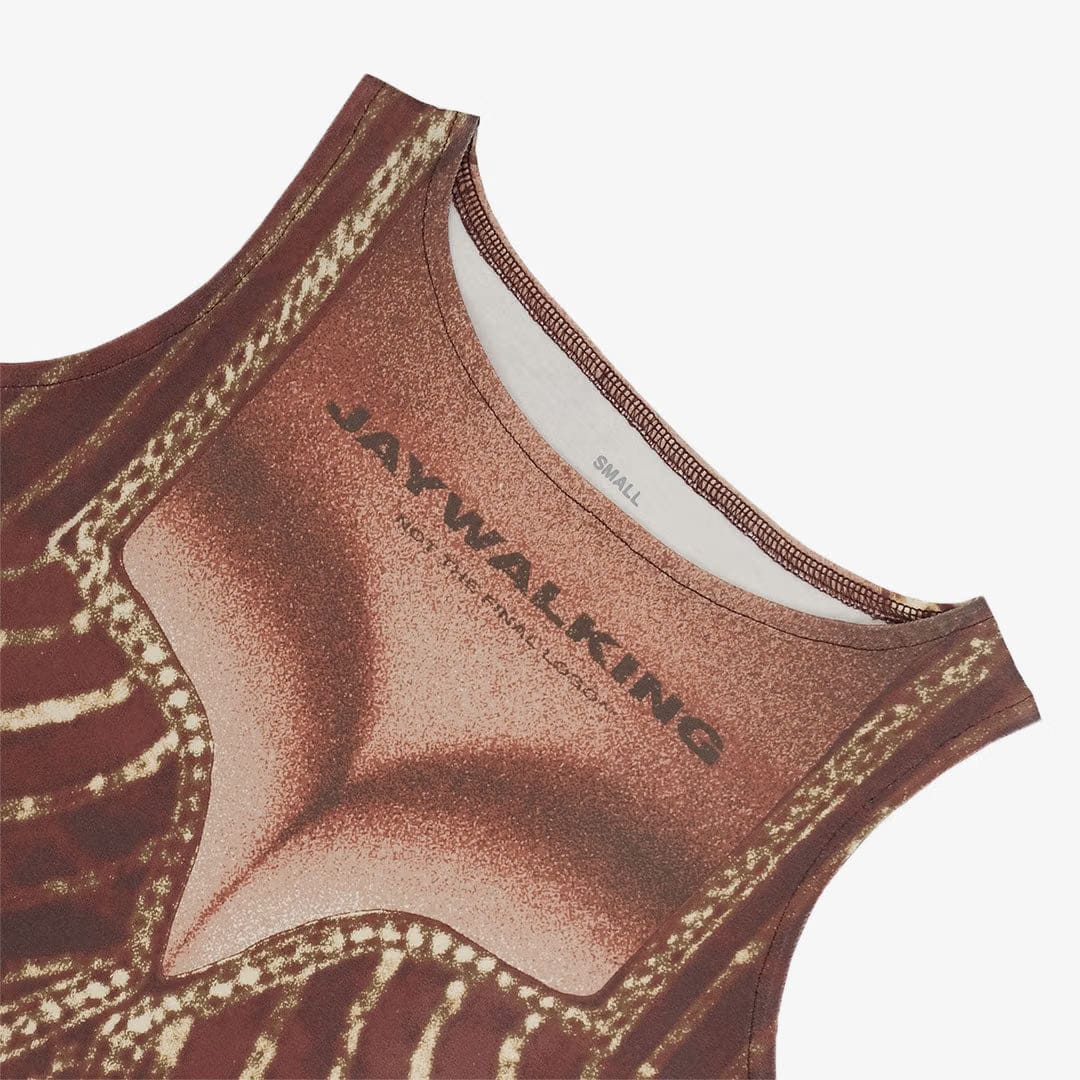 JAYWALKING BHABHI CROP TOP { MAROON