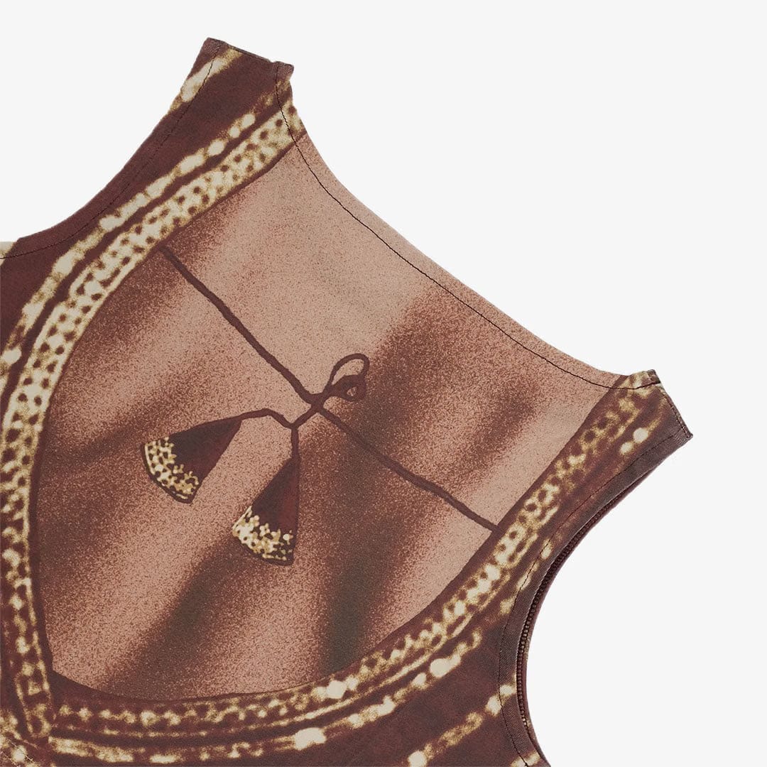 JAYWALKING BHABHI CROP TOP { MAROON