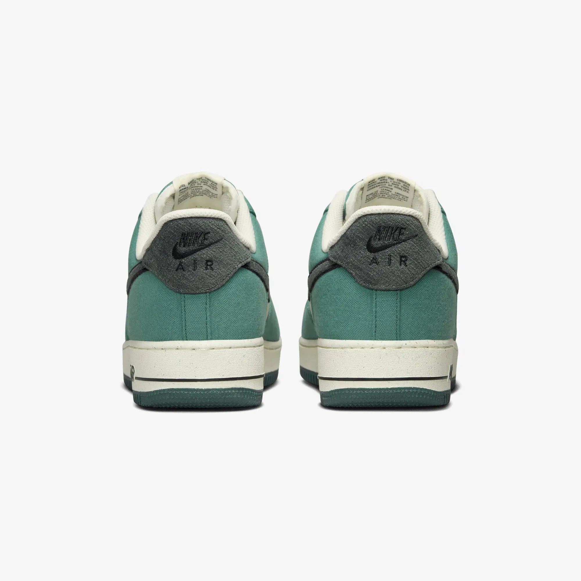 NIKE AIR FORCE 1'07 LV8 { COCONUT MILK/VINTAGE GREEN-BICOASTAL
