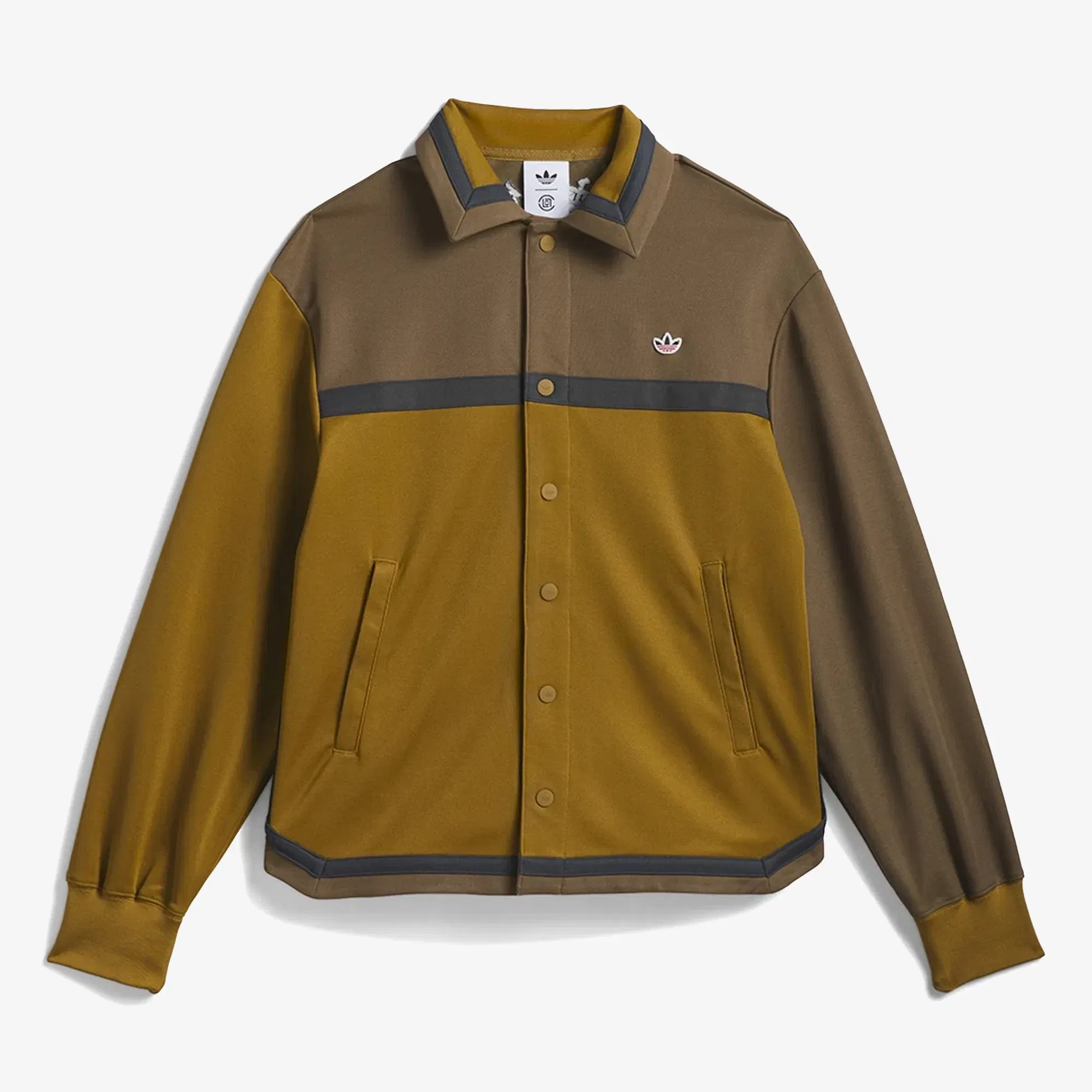 ADIDAS ORIGINALS CLOT WARMUP JACKET BY EDISON CHEN { BRONZE STRATA