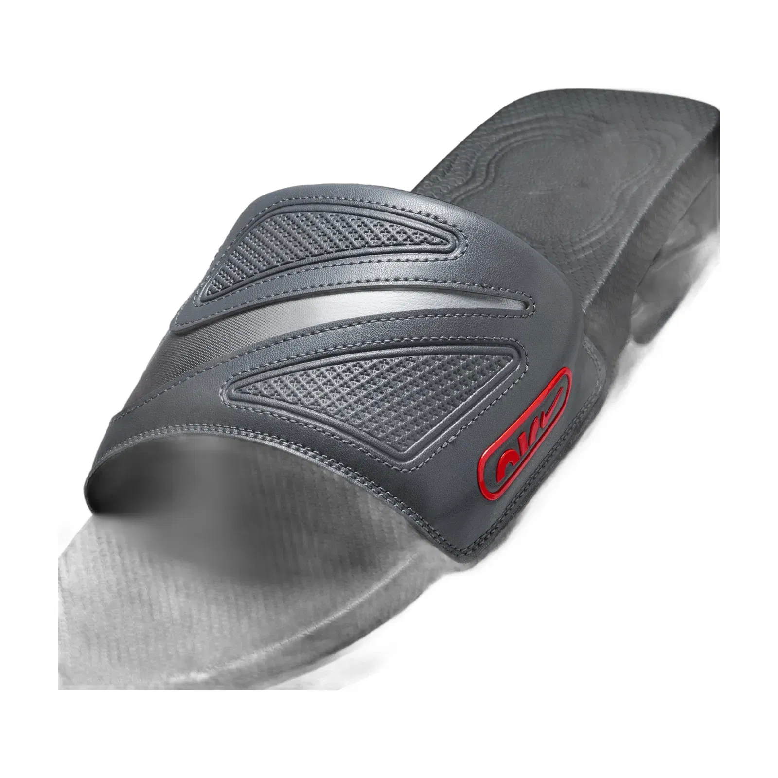 Nike AIR MAX CIRRO { DK SMOKE GREY/MTLC DARK GREY-PICANTE RED