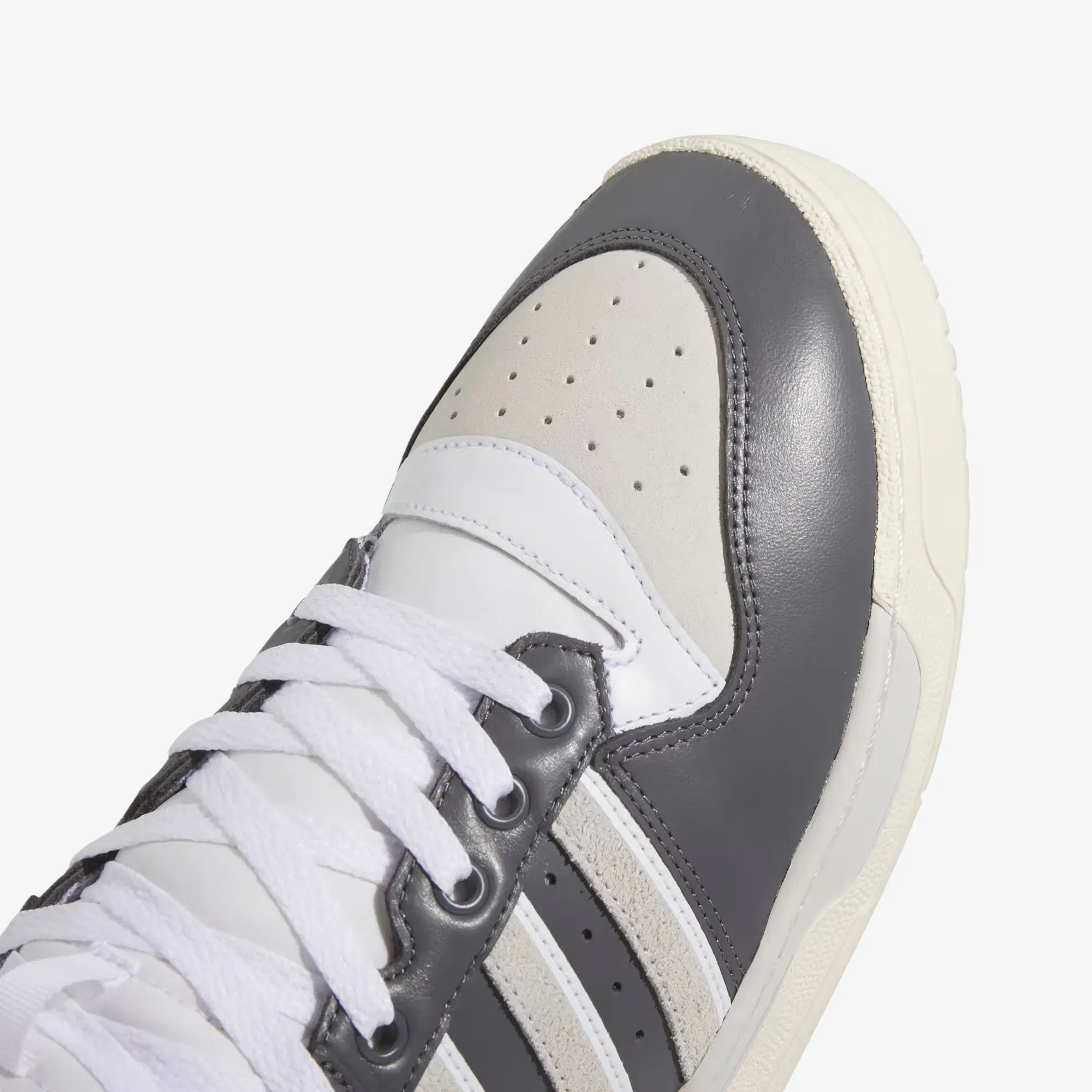 Adidas Originals RIVALRY HIGH SCRATCHY { GREY FIVE/ GREY ONE /CREAM WHITE