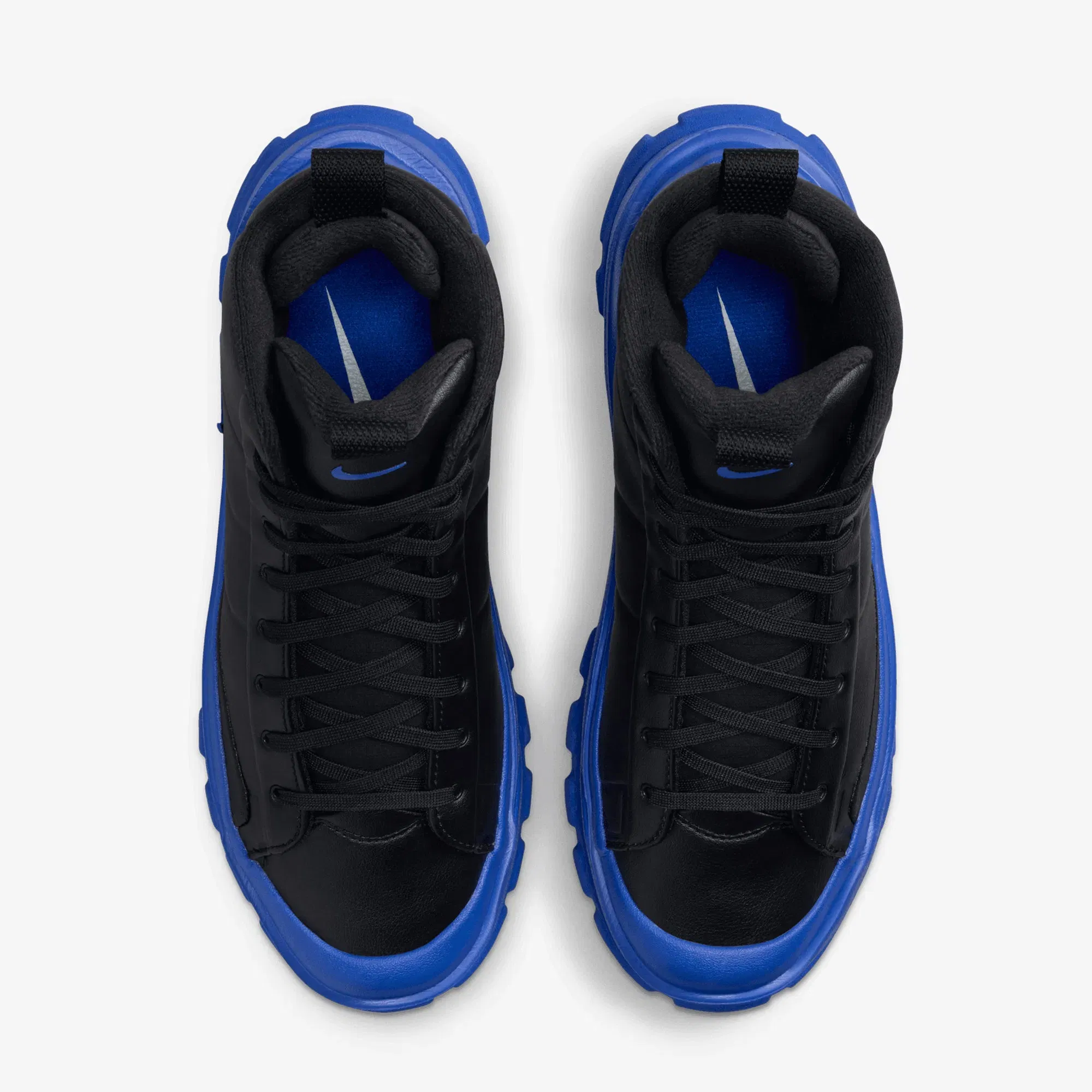 NIKE BLAZER ROAM MID { BLACK/RACER BLUE