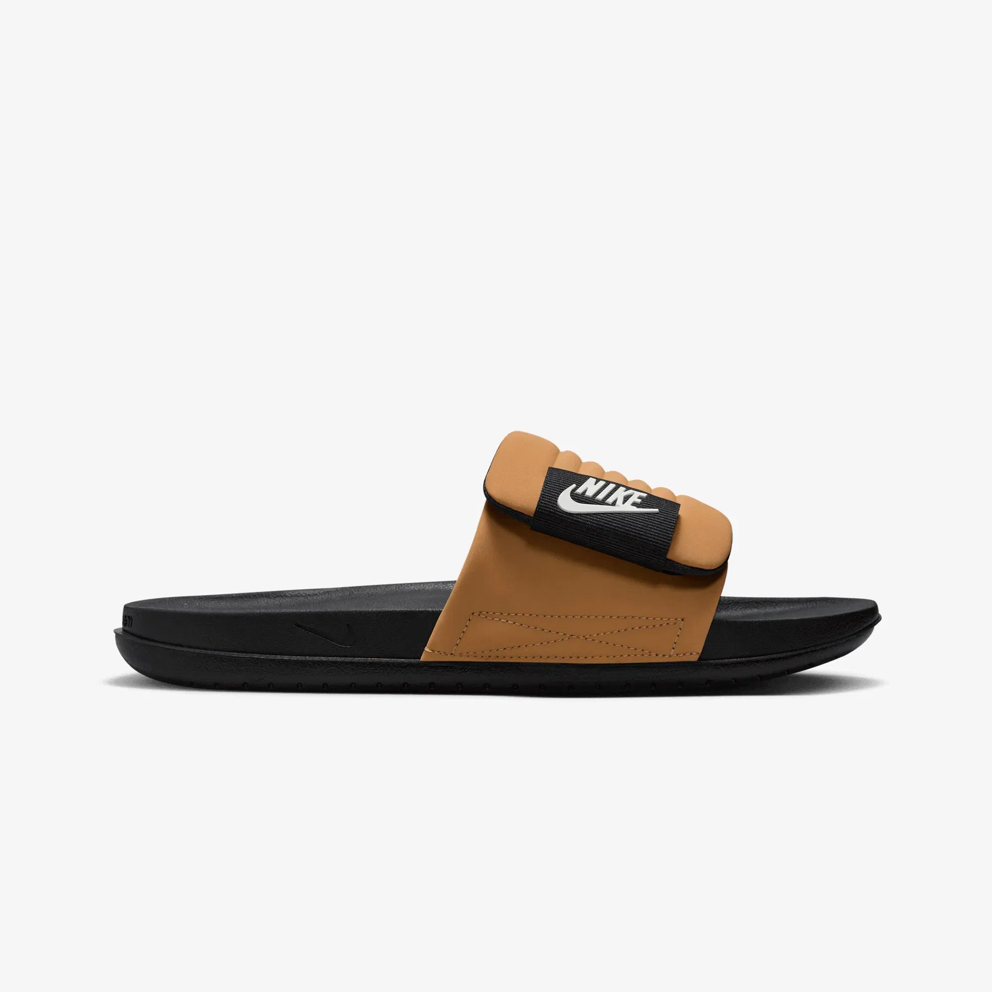 Nike OFFCOURT ADJUST { FLAX/SAIL-BLACK