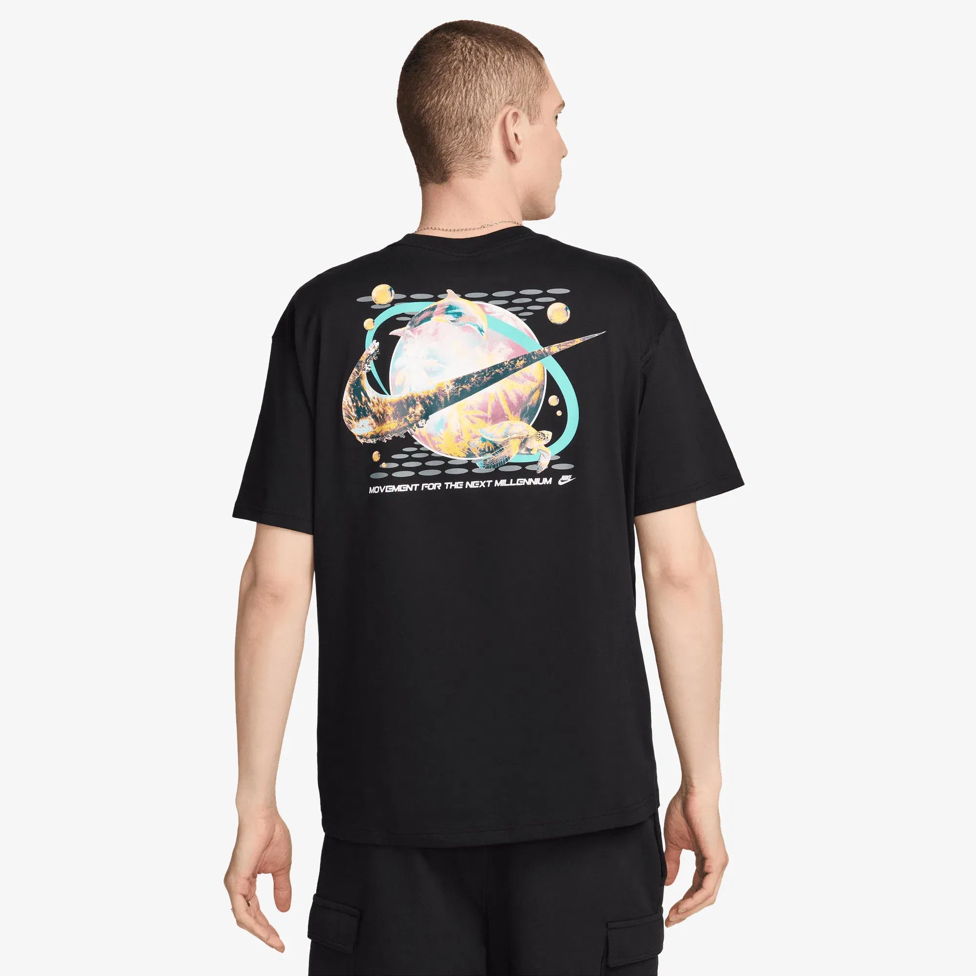 NIKE SPORTSWEAR MAX90 T-SHIRT { BLACK