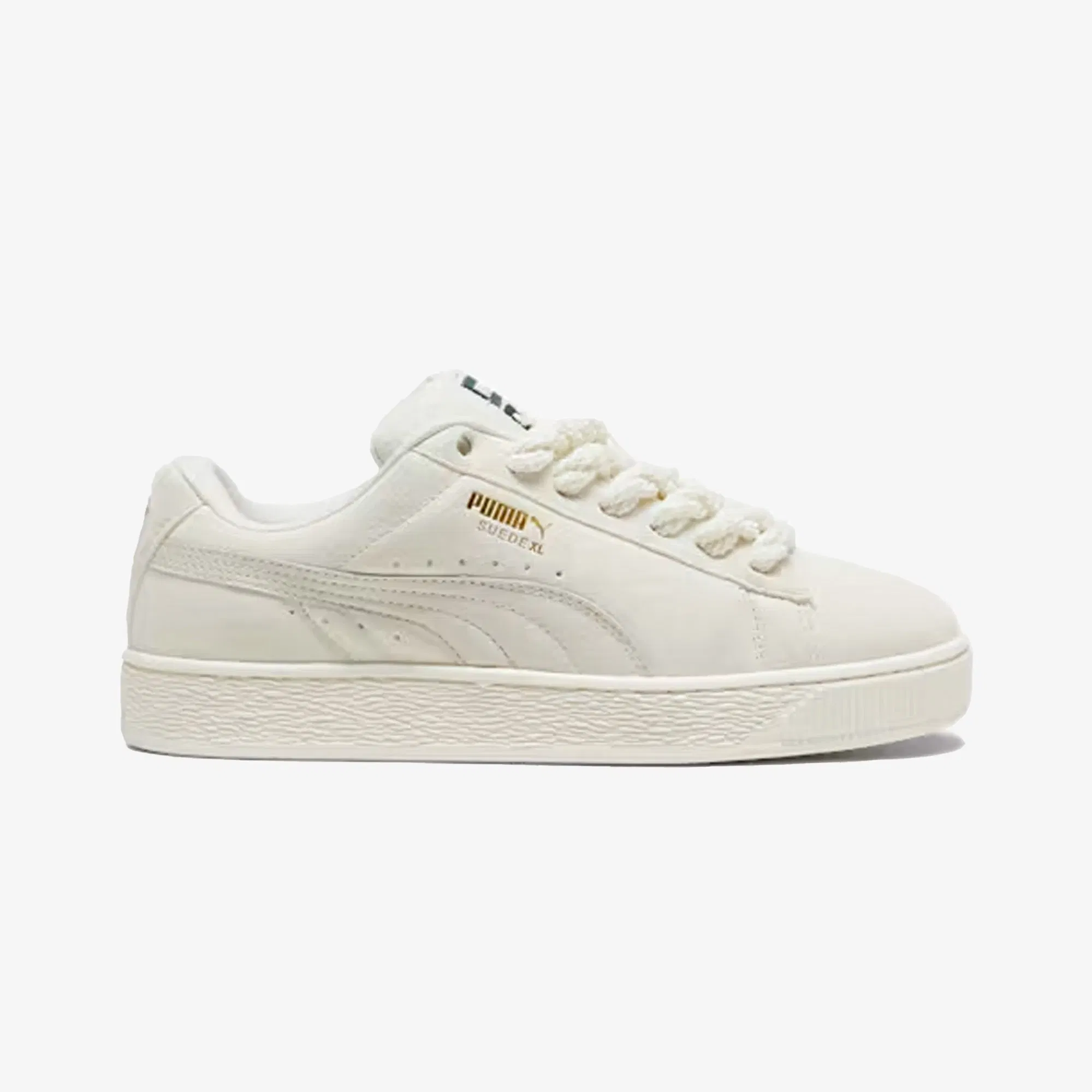 PUMA SUEDE XL ROPE { FROSTED LVORY-VAPOR GRAY