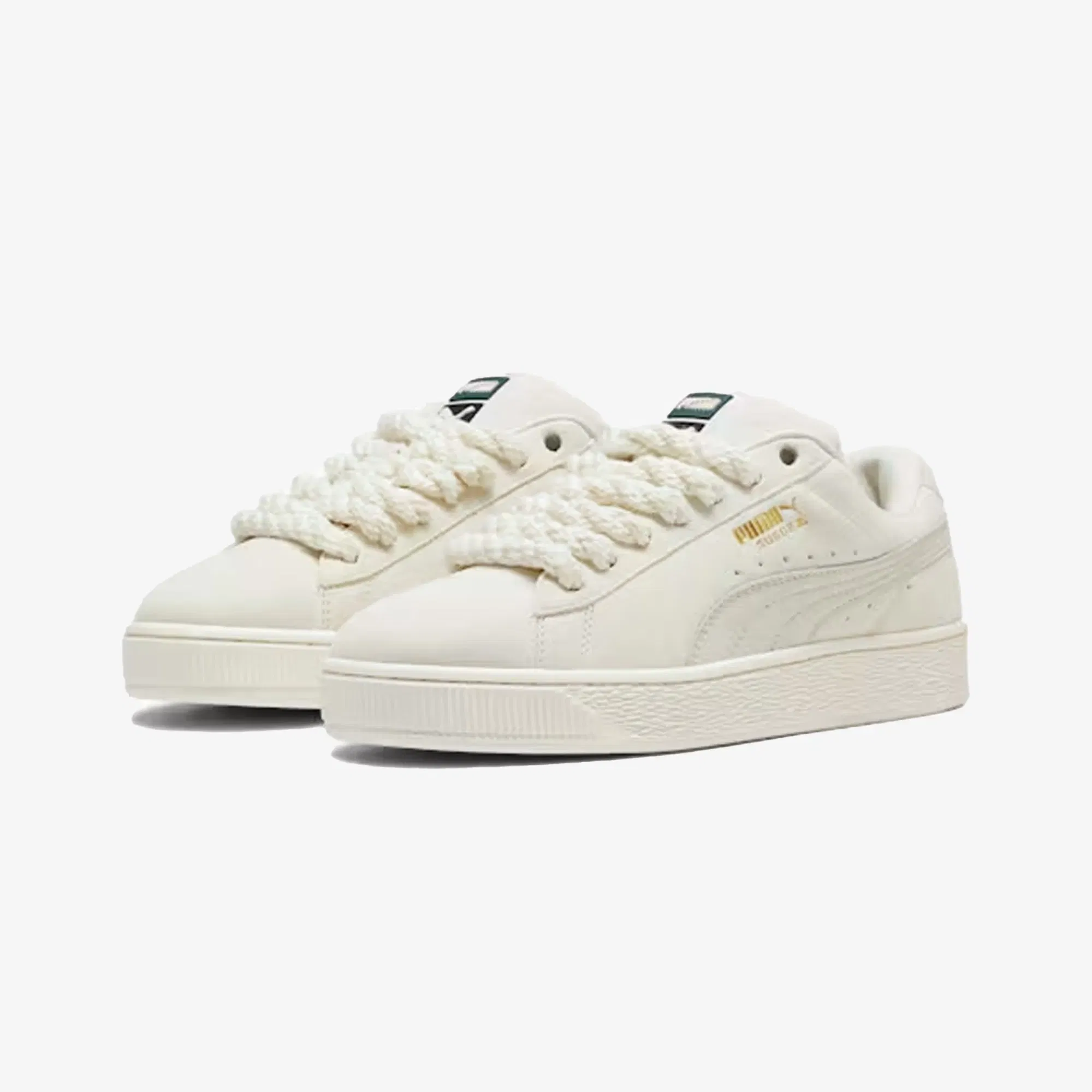 PUMA SUEDE XL ROPE { FROSTED LVORY-VAPOR GRAY
