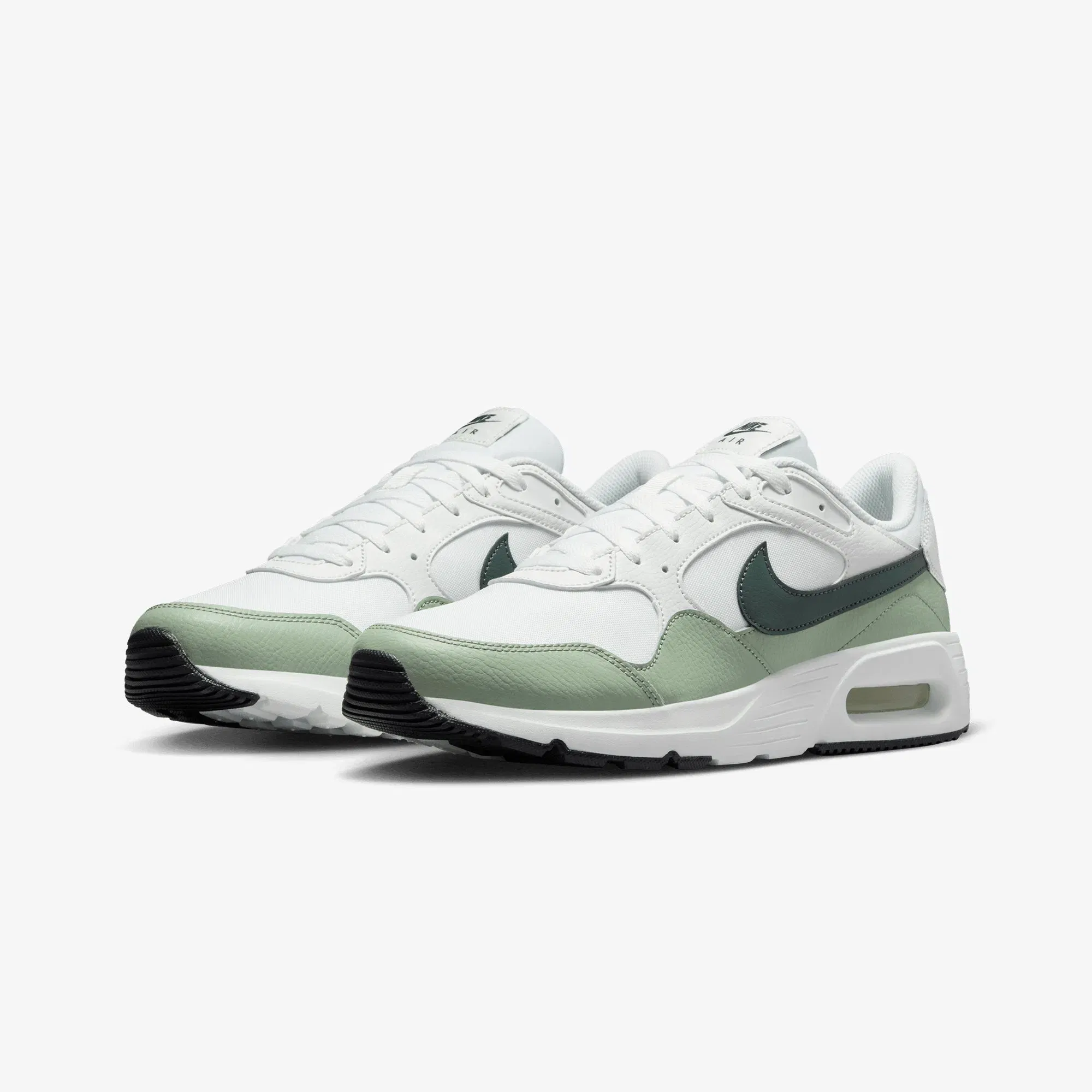 NIKE AIR MAX SC { SUMMIT WHITE/VINTAGE GREEN-JADE HORIZON