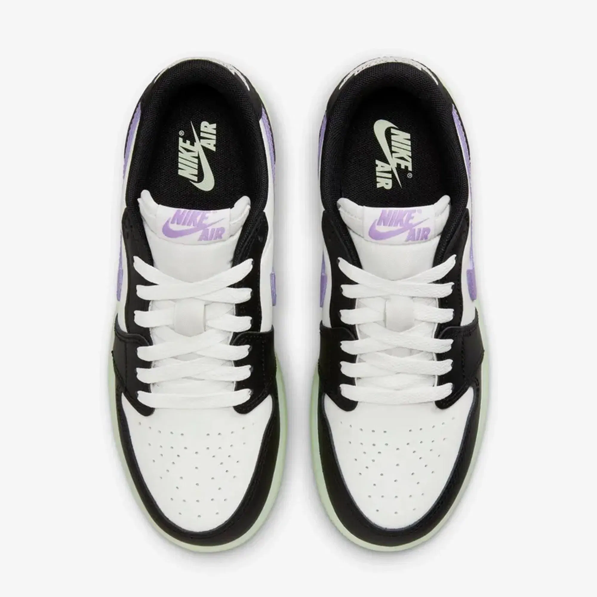 JORDAN AIR JORDAN 1 LOW RETRO (GS) { BLACK RASPBERRY