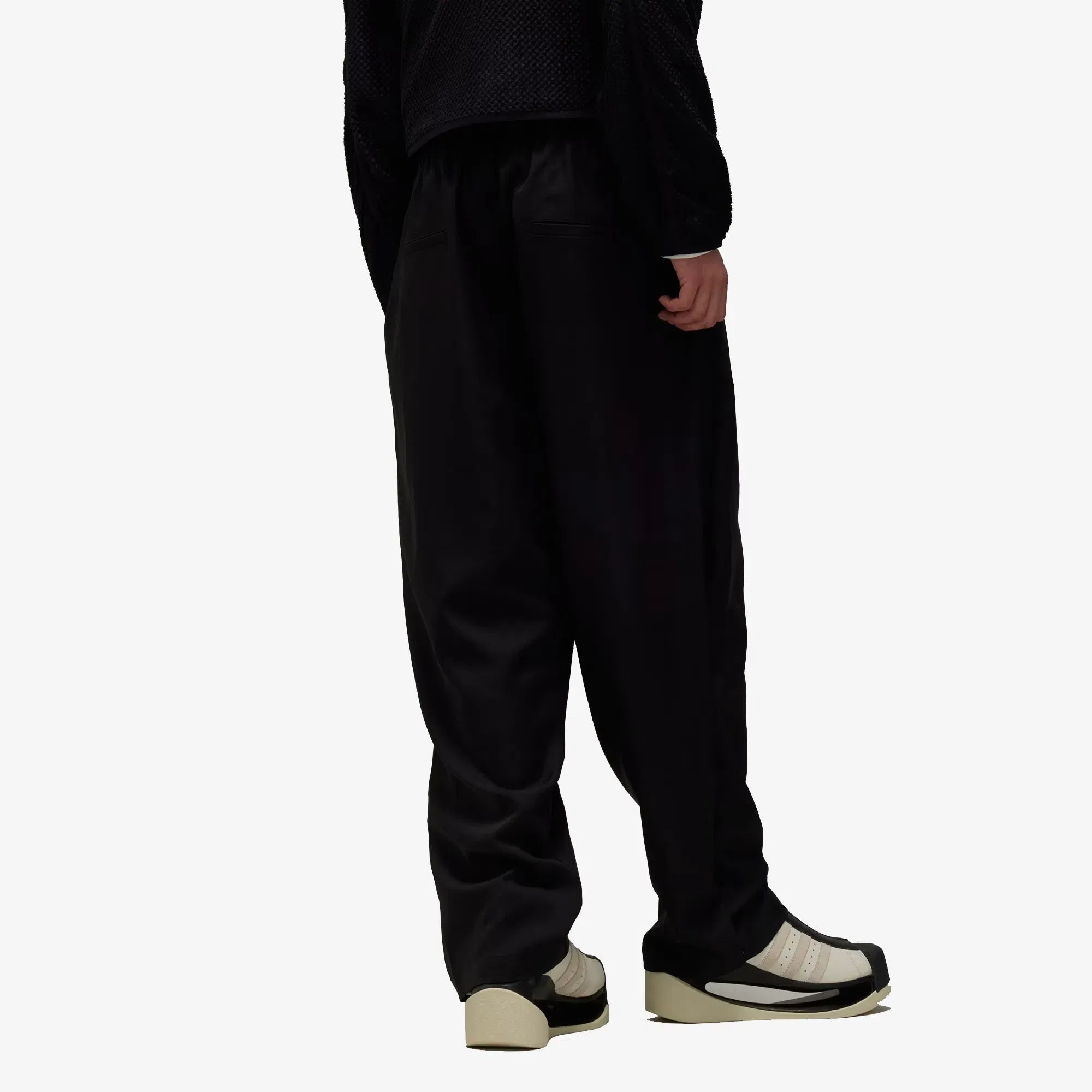 Y-3 Y-3 SPORT UNIFORM 3-STRIPES PANTS {BLACK