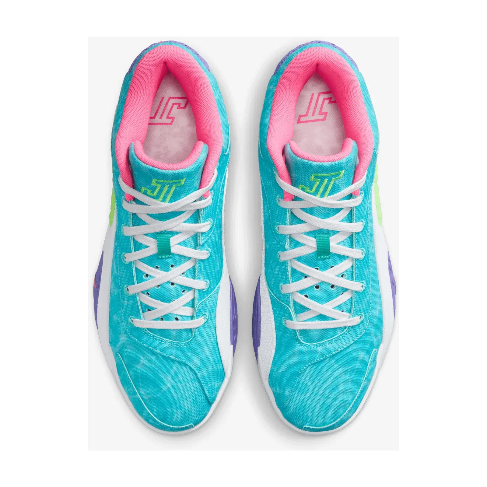 JORDAN JASON TATUM 2PF { HYPER JADE/GREEN STRIKE-WHITE-HYPER PINK