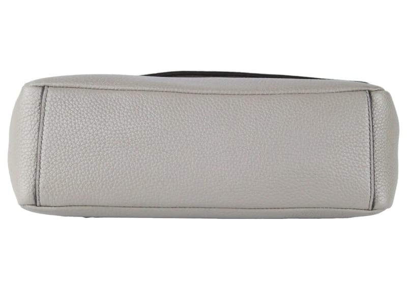 Tory Burch Britten Flap Shoulder Bag Medium Britten Gray