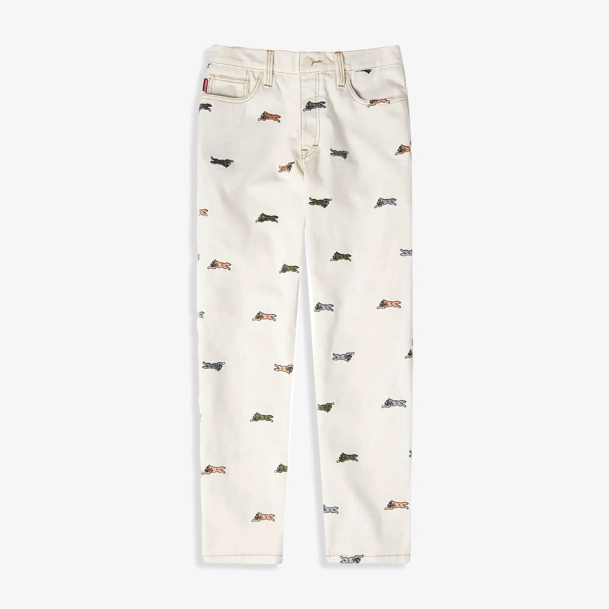 Icecream STAMPEDE PANTS STRAWBERRY FIT { ANTIQUE WHITE