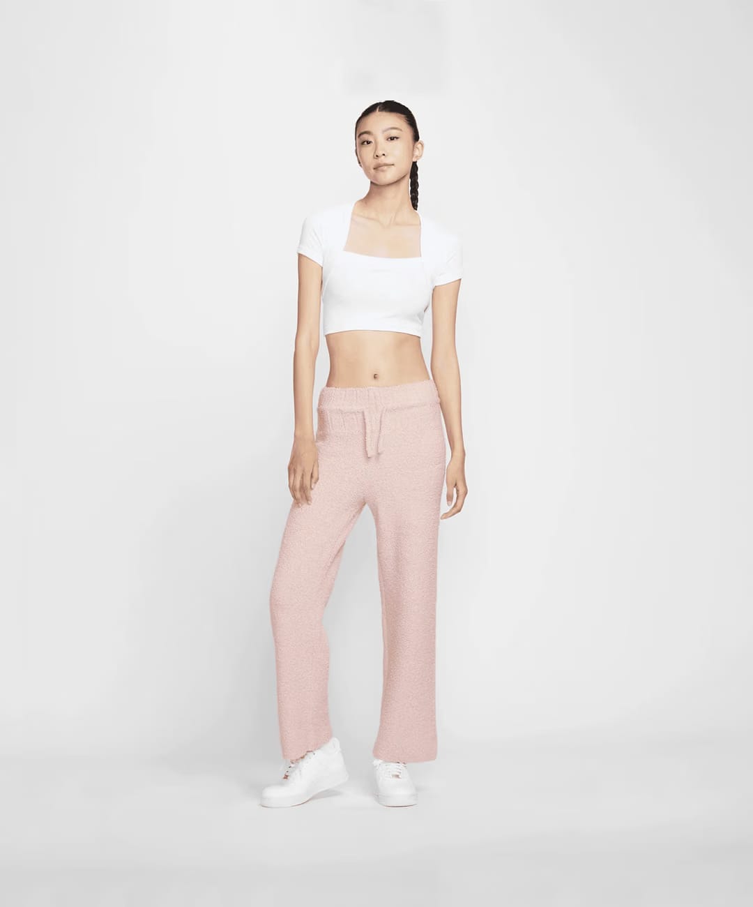 NIKE SLIM KNIT PANTS { SILT RED/SILT RED