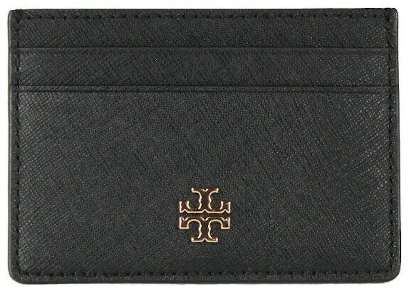 Tory Burch Emerson Slim Cardcase Black