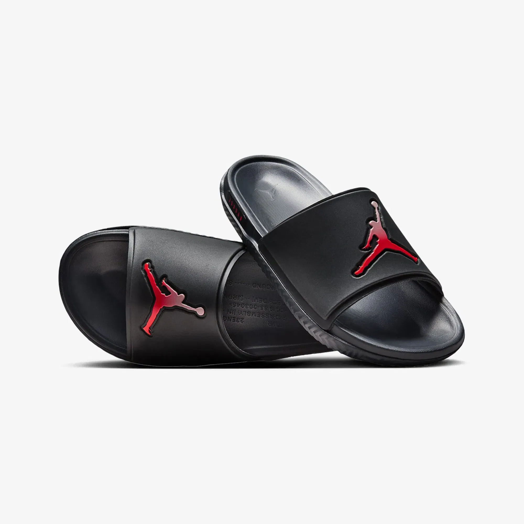 JORDAN PARIS SAINT-GERMAIN JUMPMAN SLIDES { OFF NOIR/INFRARED 23-PINK OXFORD