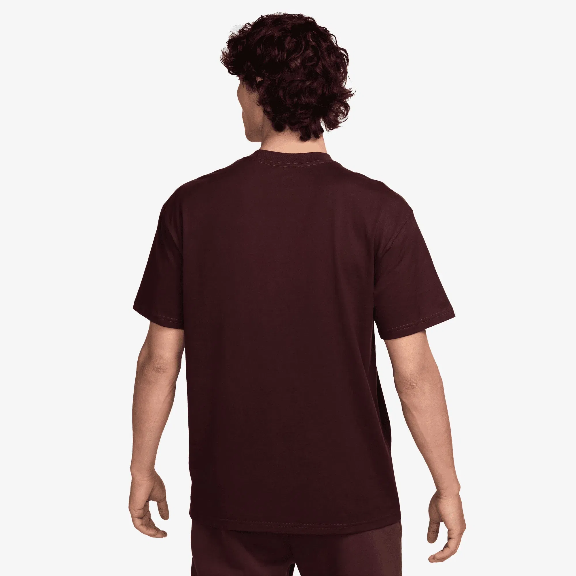 NIKE MAX90 T-SHIRT { BURGUNDY CRUSH