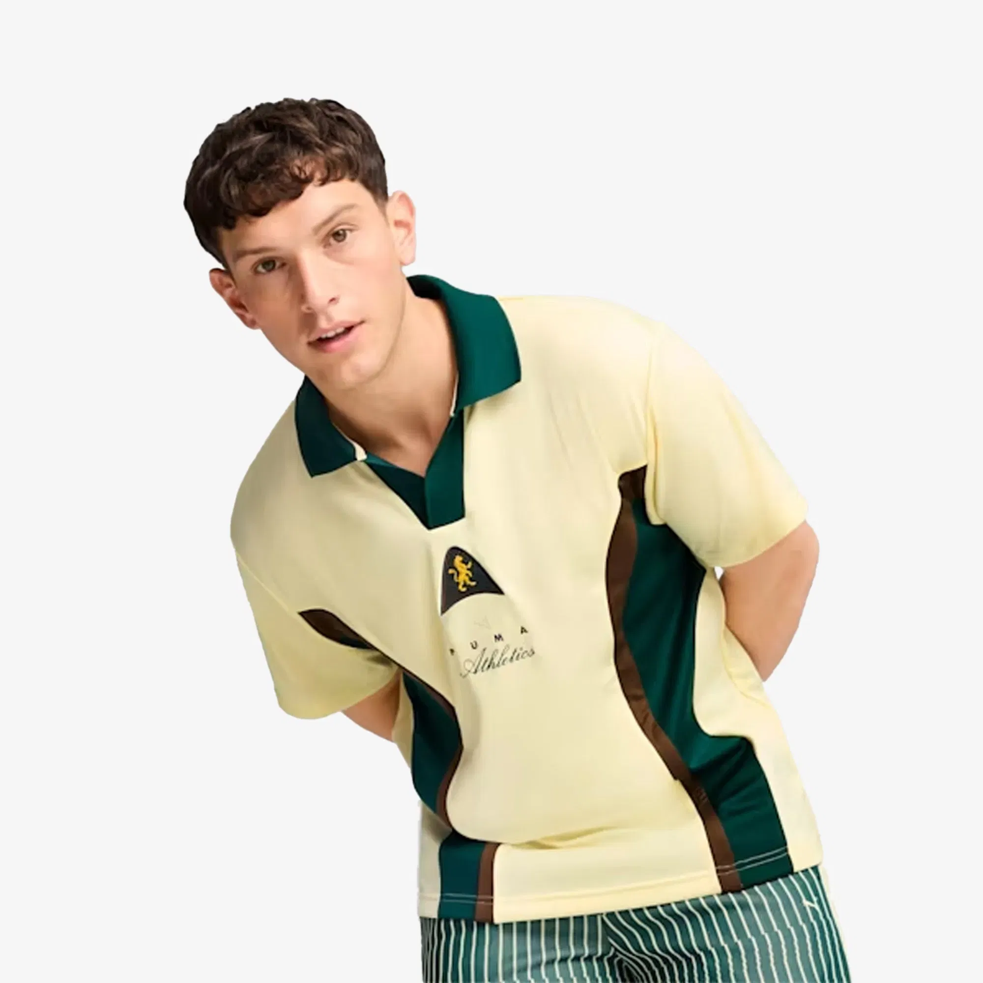 PUMA PLAYERS LANE RELAXED FIT JERSEY { CREAMY VANILLA
