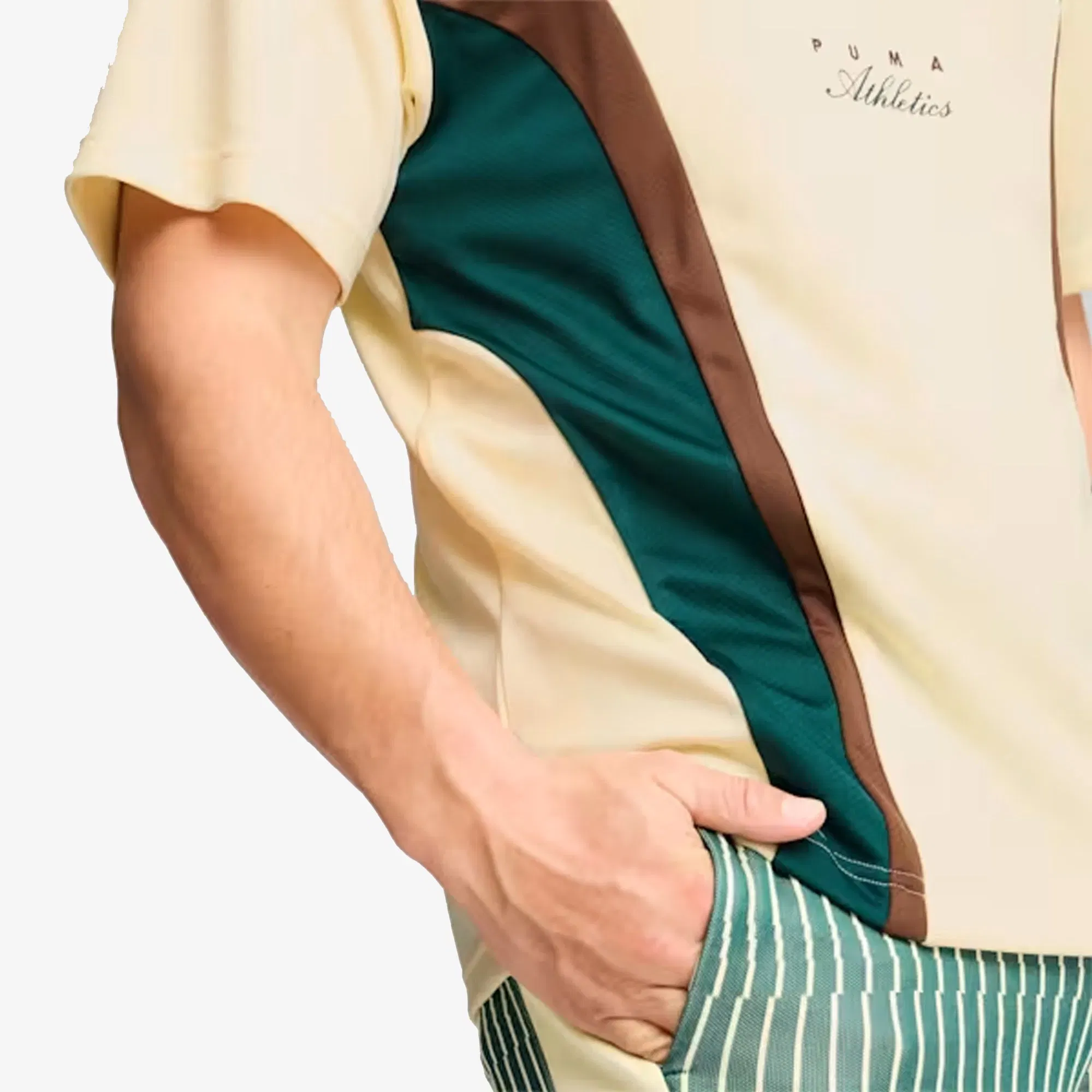 PUMA PLAYERS LANE RELAXED FIT JERSEY { CREAMY VANILLA
