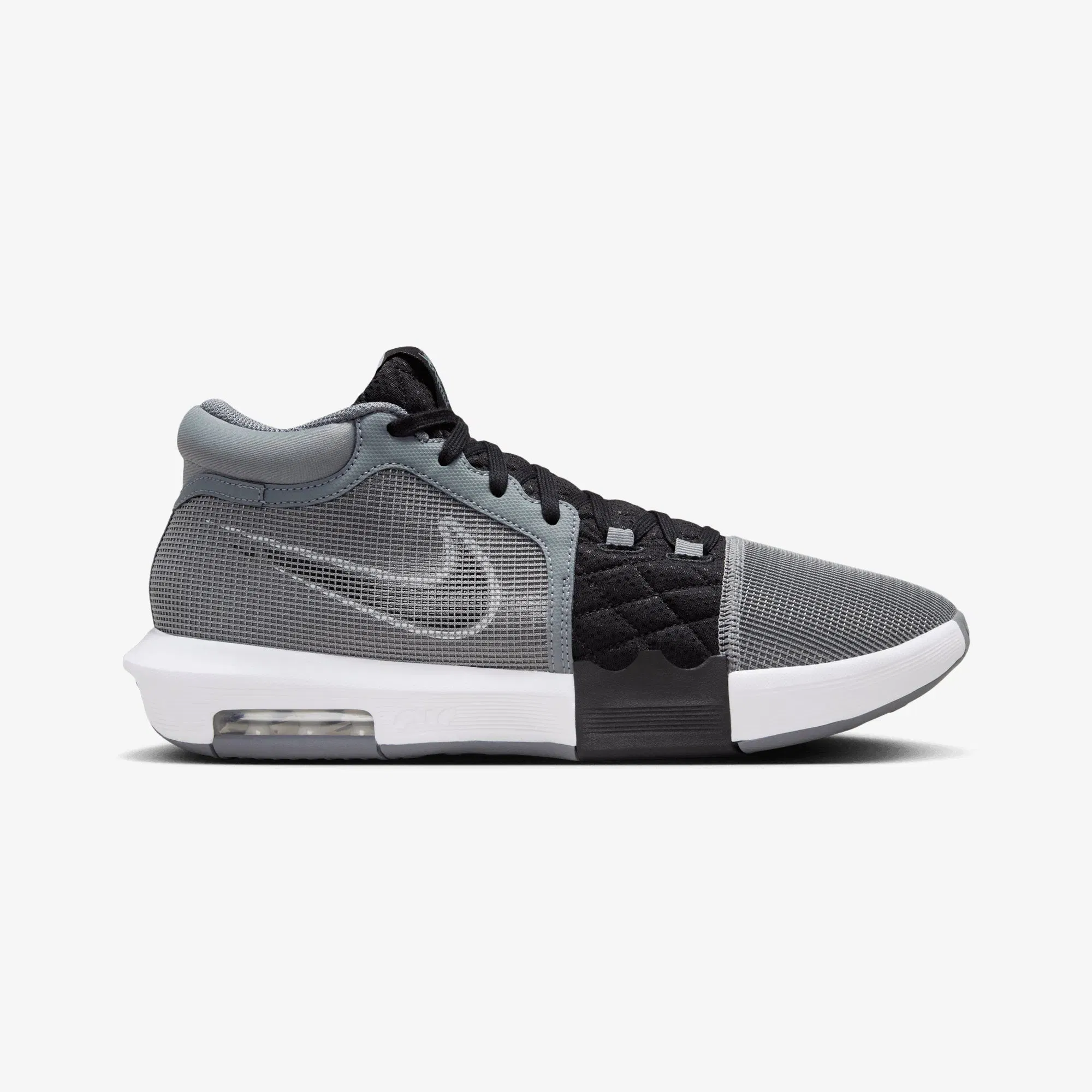 Nike LEBRON WITNESS 8 EP { COOL GREY/WHITE-BLACK