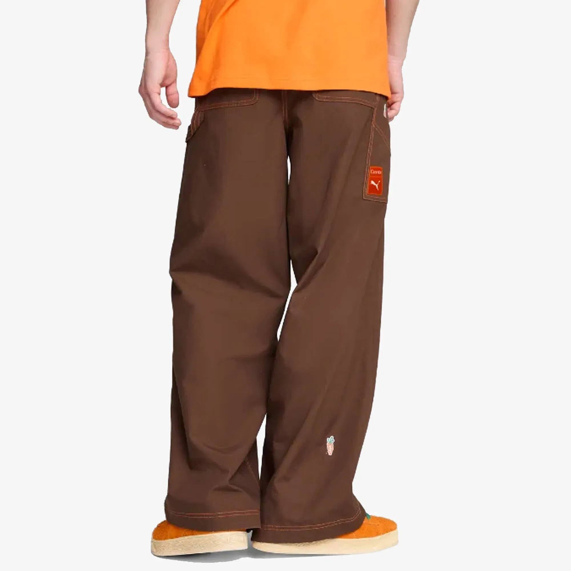 PUMA x CARROTS CARGO PANTS { BROWN